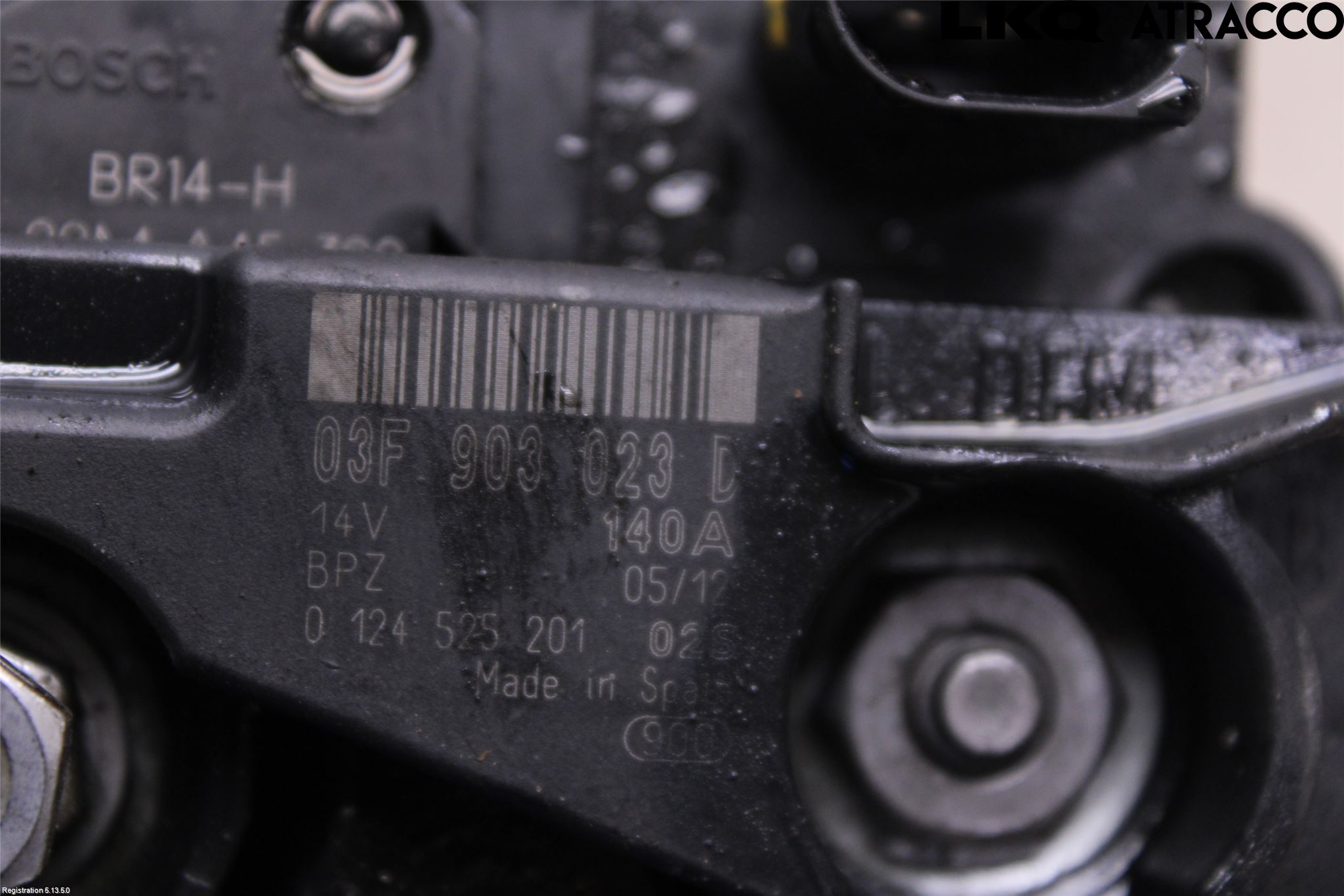 Volkswagen VW POLO 10-17 Generator