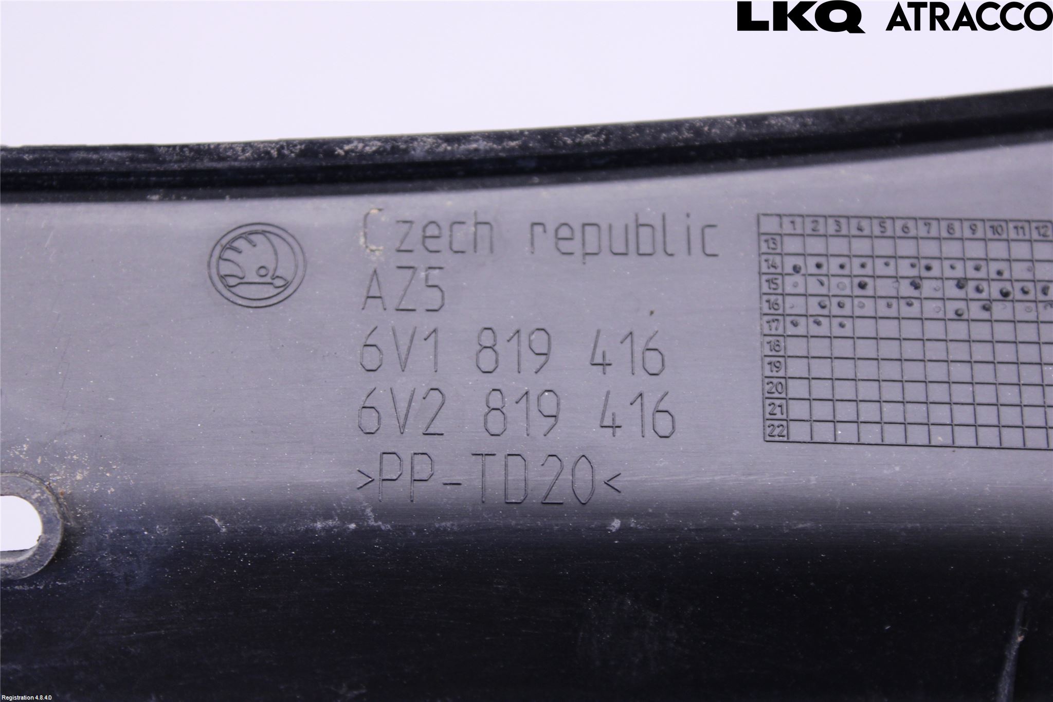 Skoda FABIA 15-21 Torpedplåt-Torpedplast