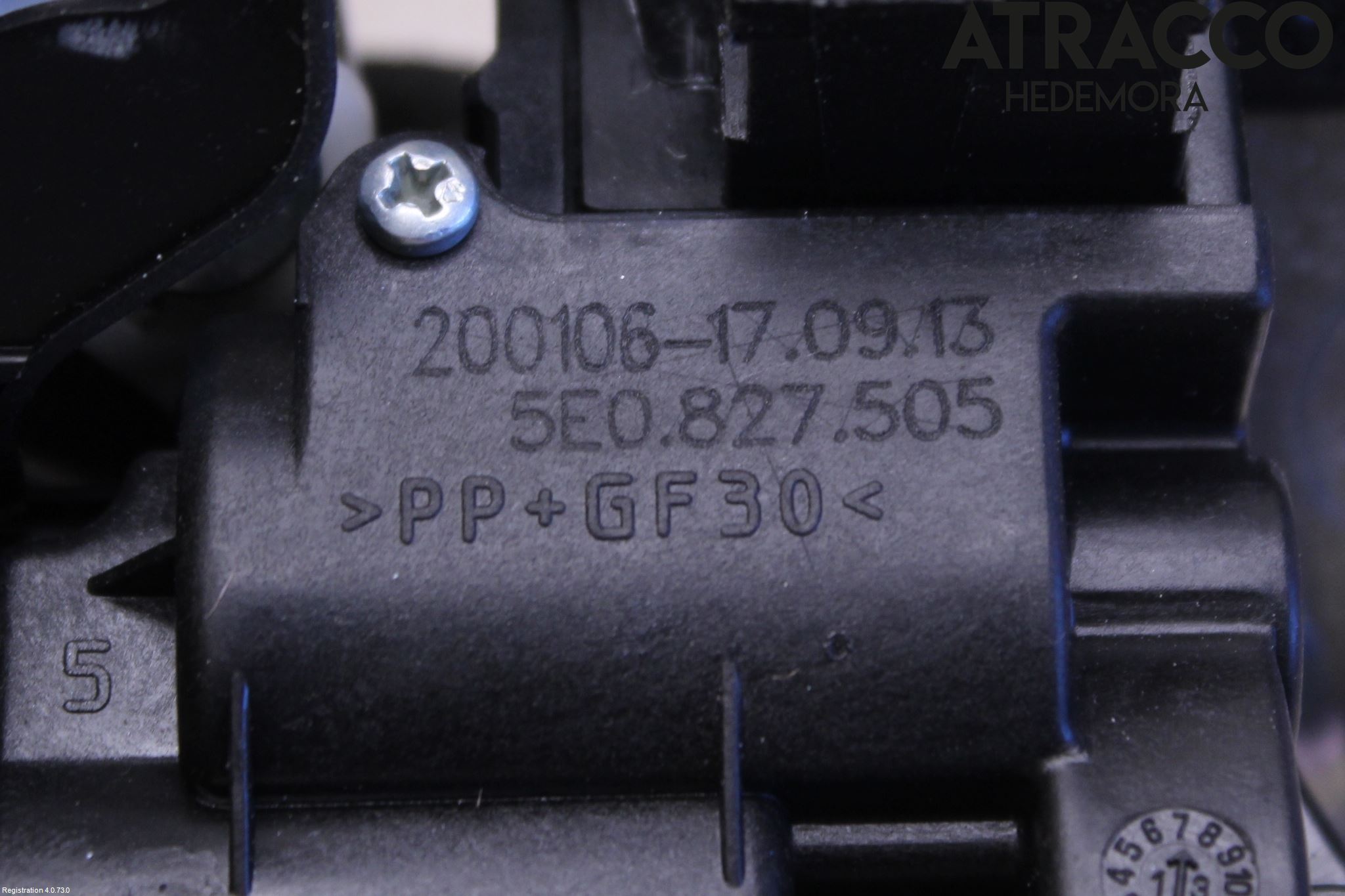 Skoda RAPID Låskista Baklucka