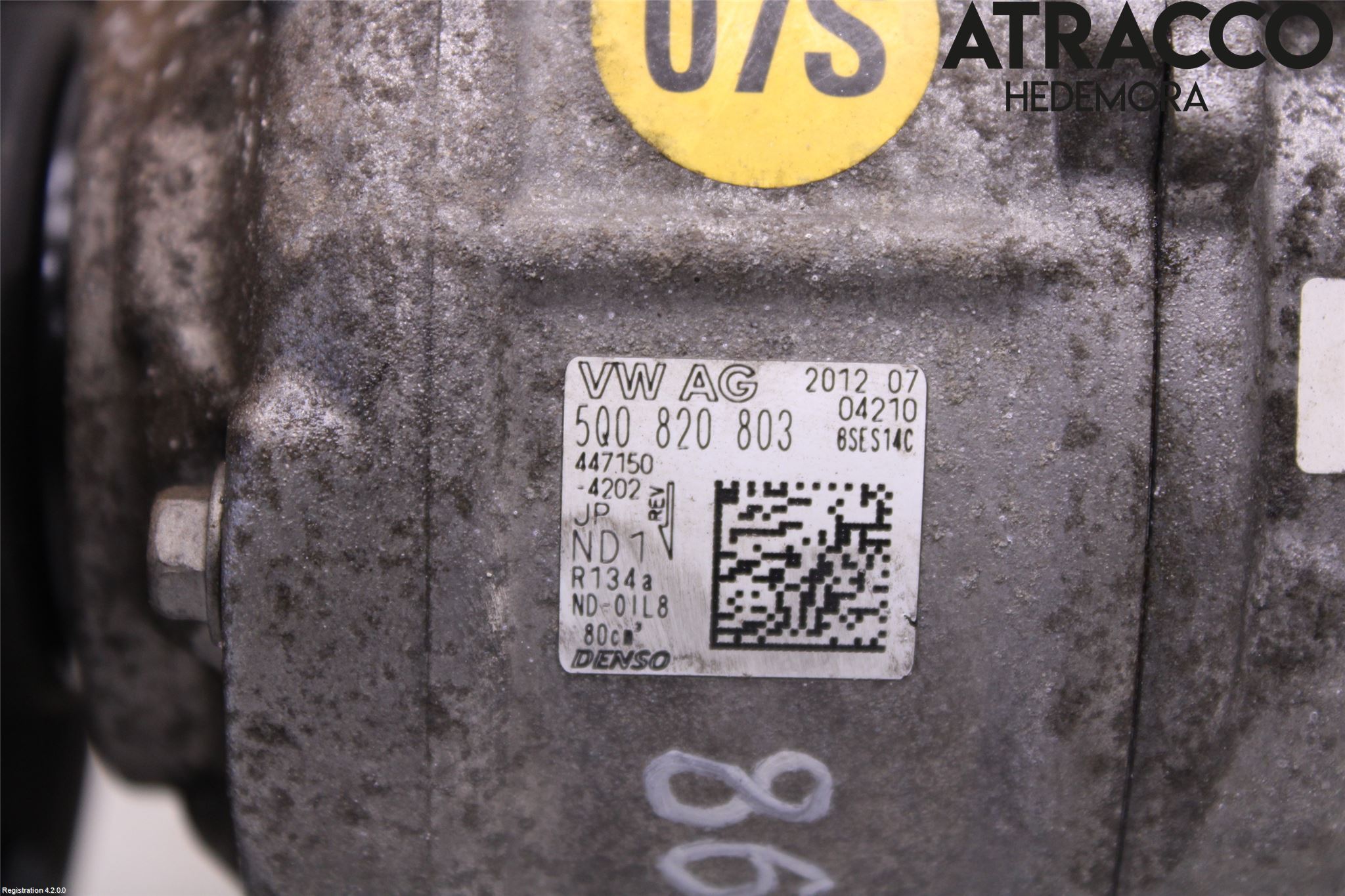 Volkswagen VW GOLF / E-GOLF VII 13-20 Ac Kompressor