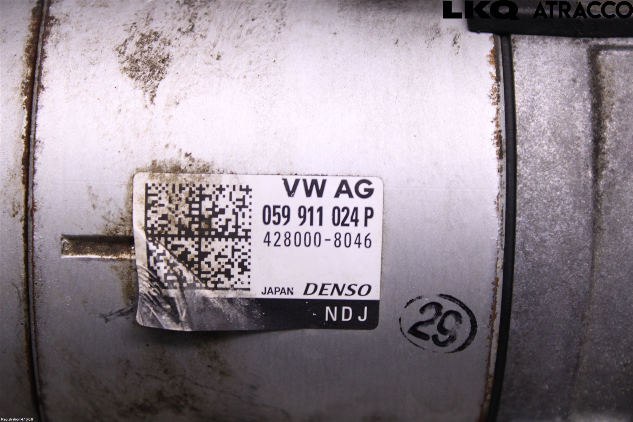 Audi A7/S7 4G 11-17 Startmotor Diesel