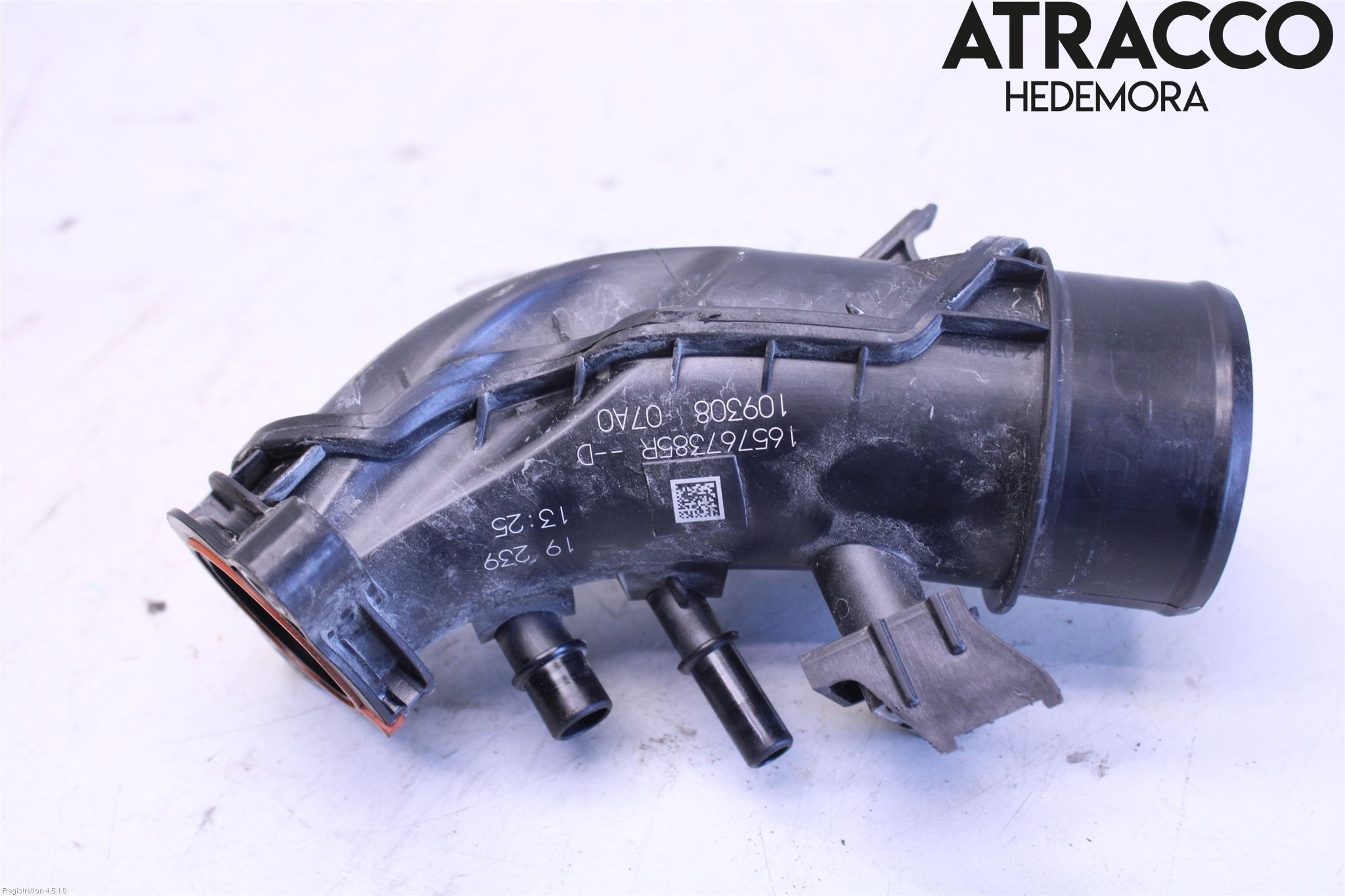 Nissan QASHQAI 17-21 Laddluft-Intercoolerrör