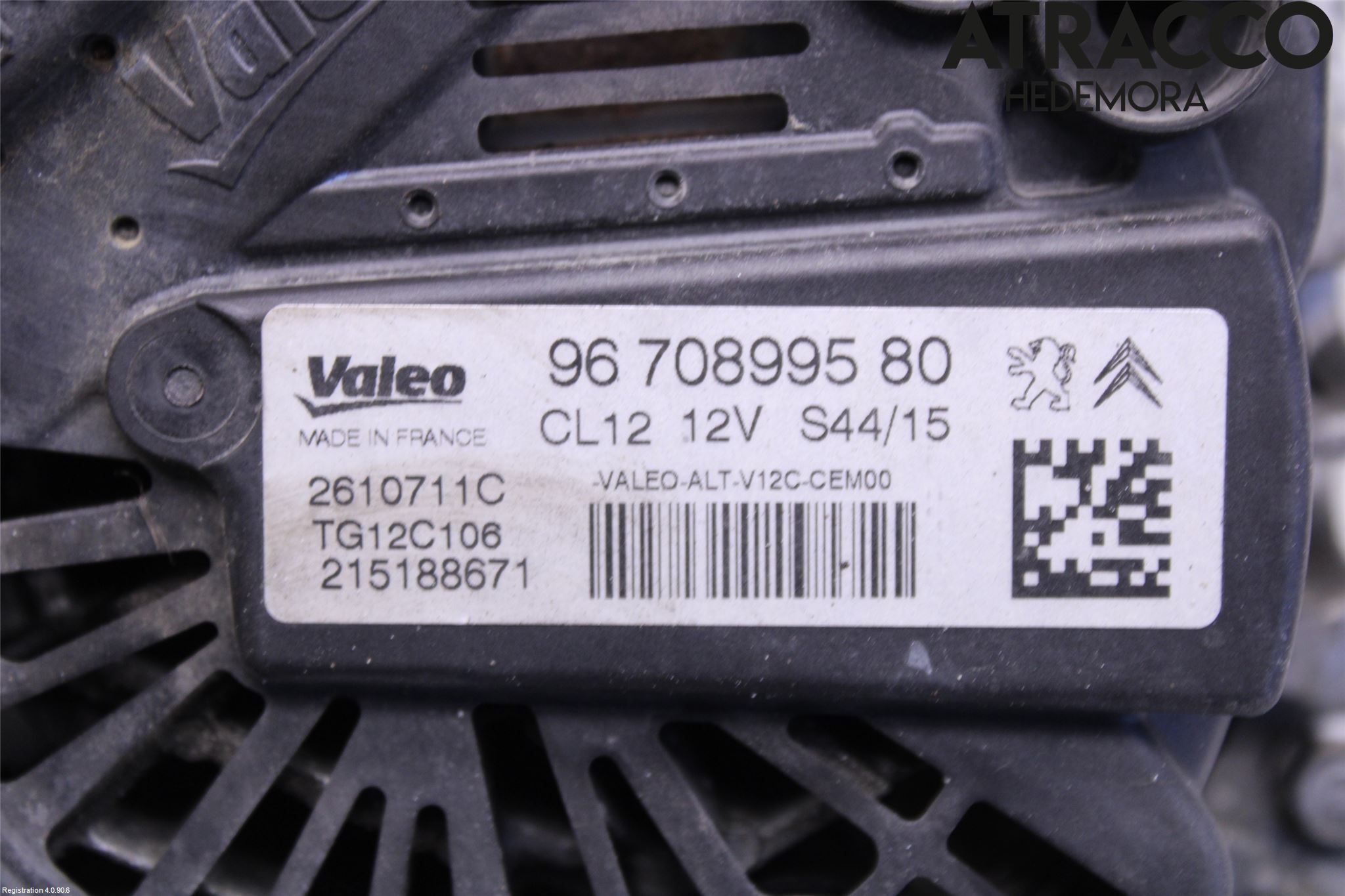 Peugeot 208 12-15 Generator