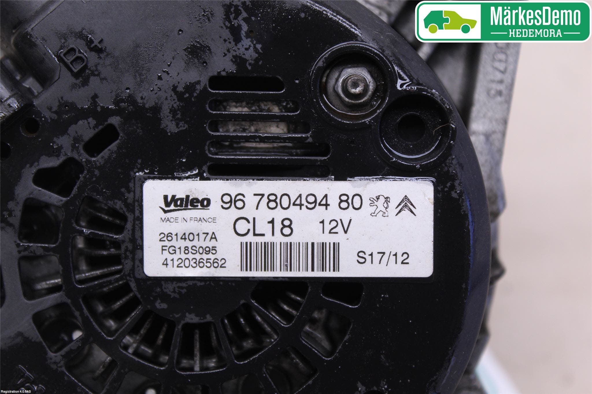 Peugeot 508 11-18 Generator