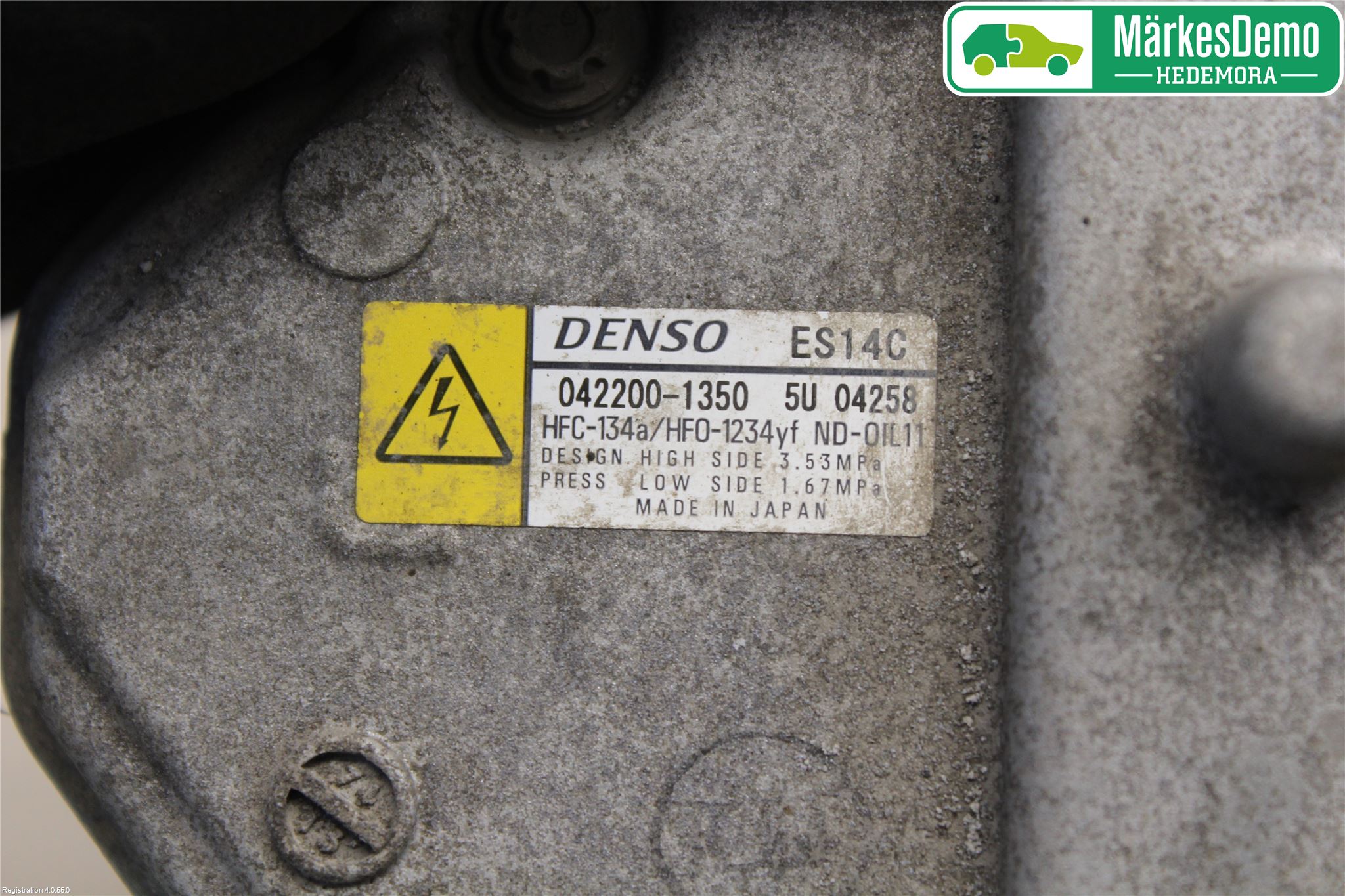 Toyota YARIS XP130 15-20 Ac Kompressor