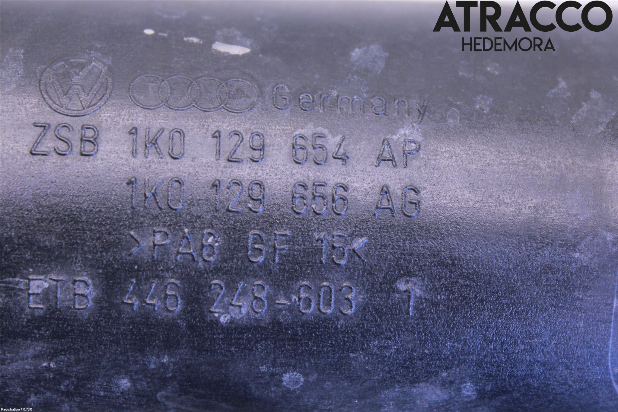 Skoda SUPERB 09-15 Laddluft-Intercoolerrör