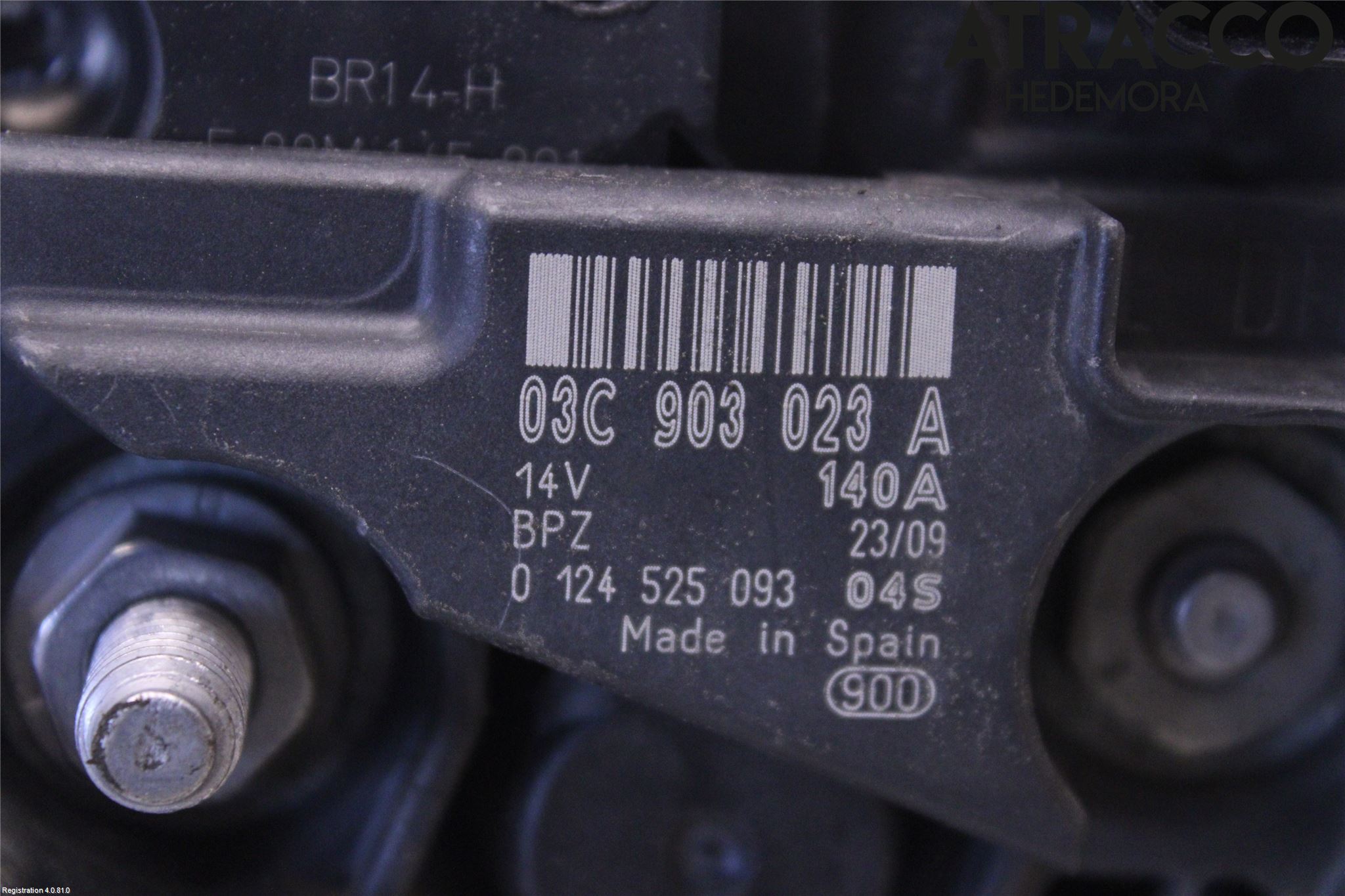 Volkswagen VW GOLF VI 09-13 Generator