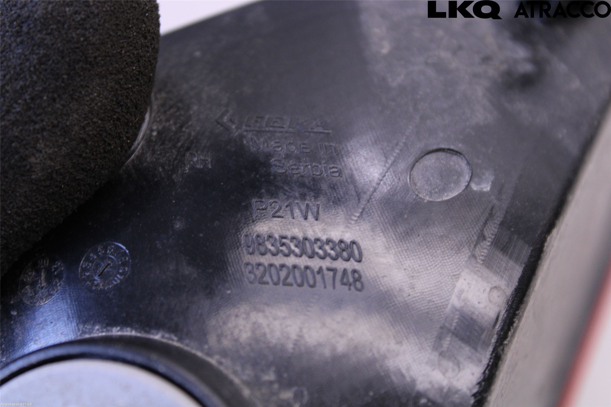 Peugeot 408 22- Dimljus/Reflex Bak