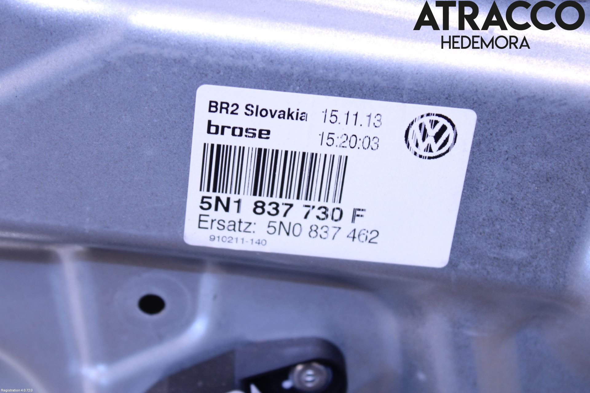 Volkswagen VW TIGUAN 07-16 Fönsterhiss El Kompl