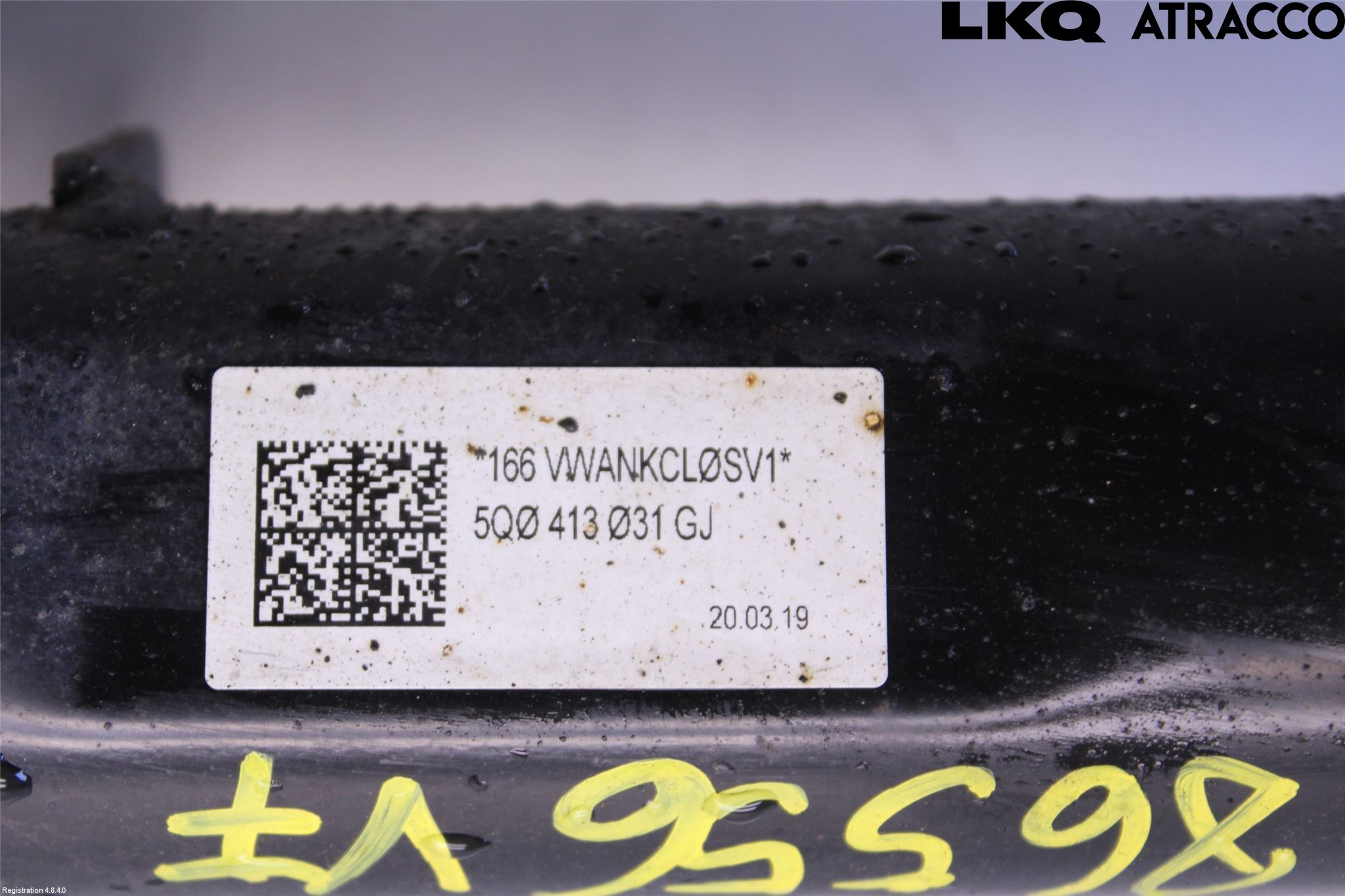Volkswagen VW GOLF / E-GOLF VII 13-20 Fjäderben Fram Vänster