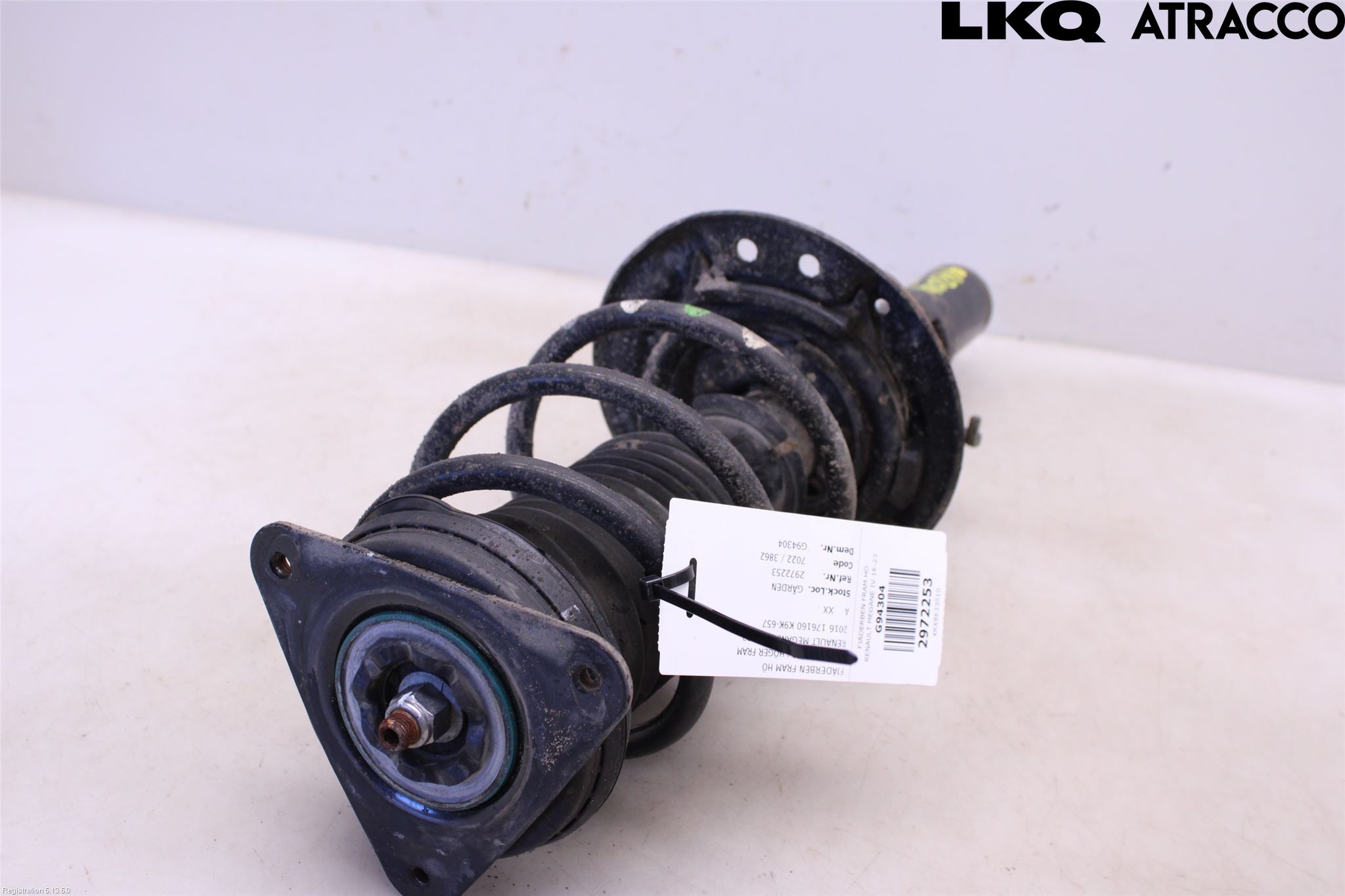 Renault MEGANE IV 16-23 Fjäderben Fram Höger