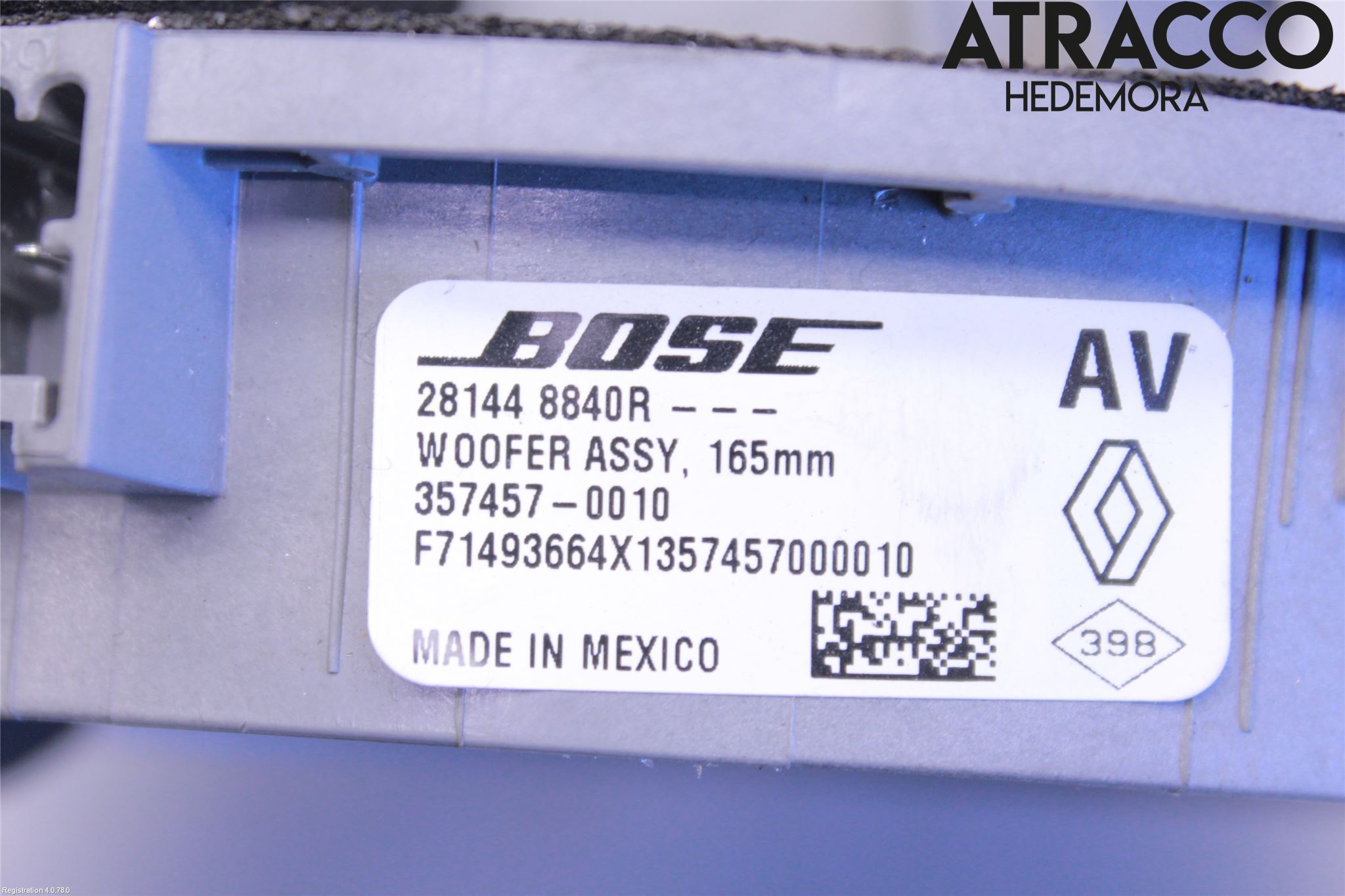 Renault ESPACE 15-23 Högtalare