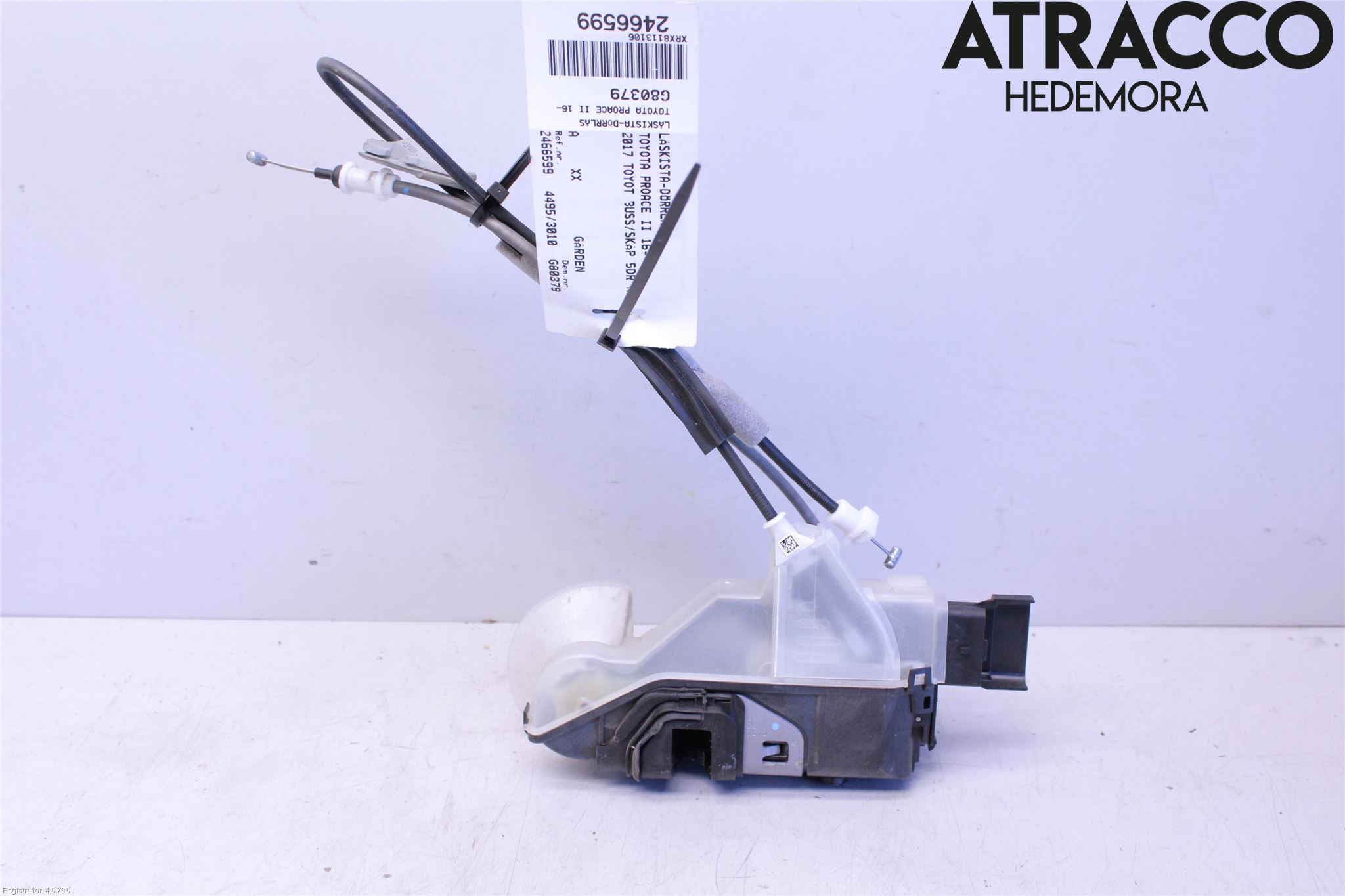 Toyota PROACE II 16- Låskista-Dörrlås