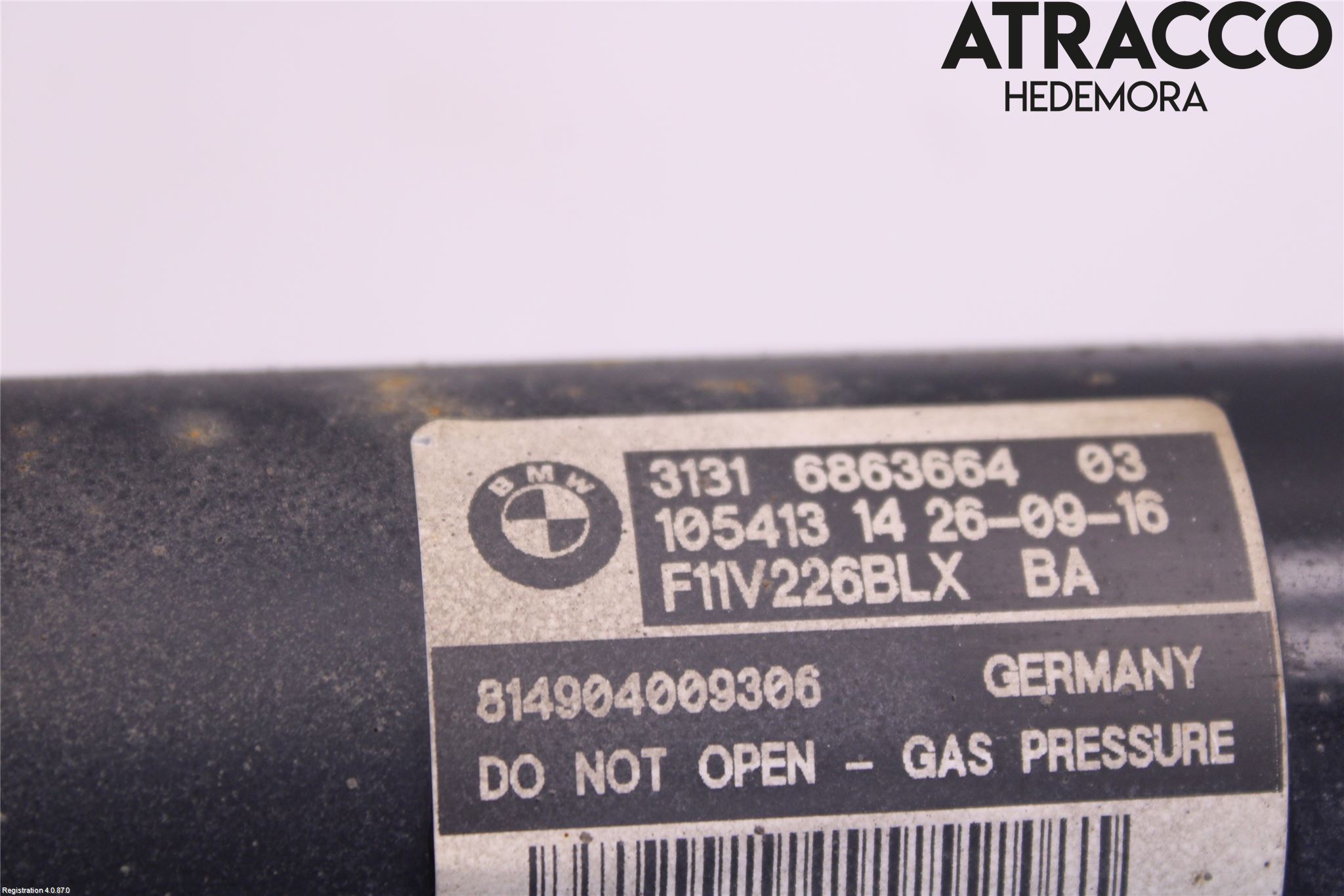 BMW 5 F10/F11/F18 09-17 Fjäderben Fram Höger