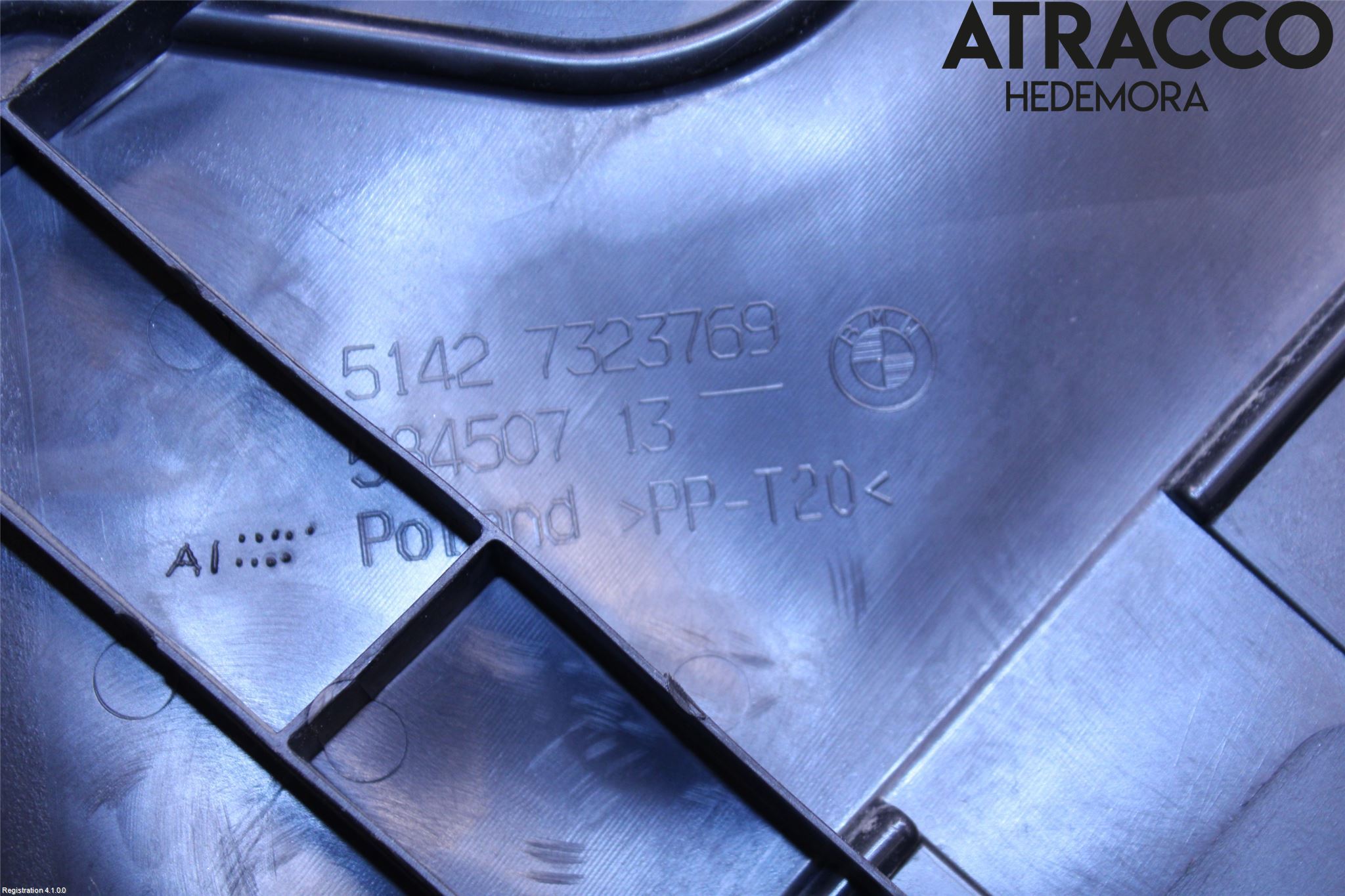 BMW i3 I01 13-22 Dörrklädsel Vä