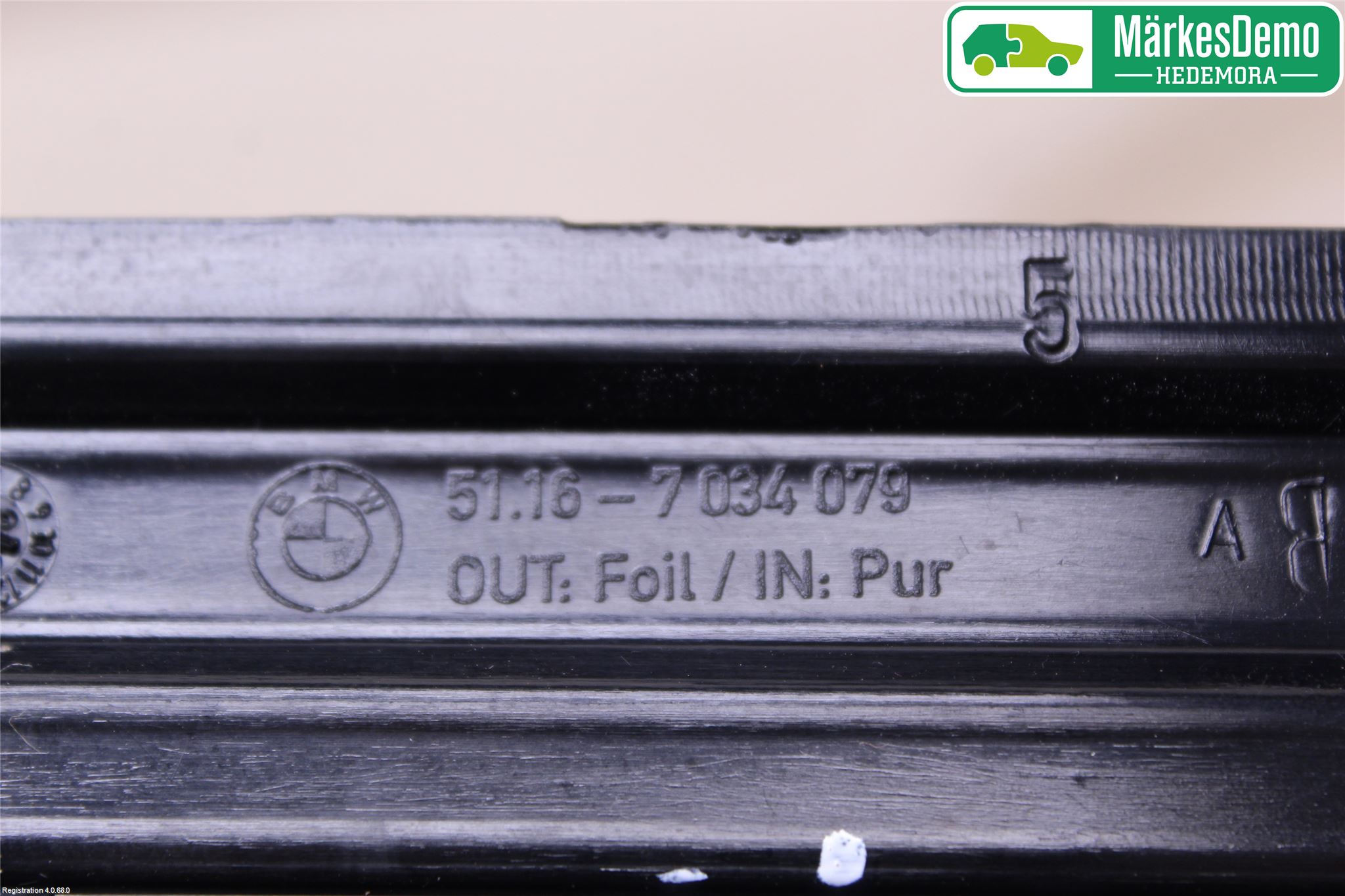 BMW 5 E60/61 Sed/Tou 02-10 Handskfacklucka