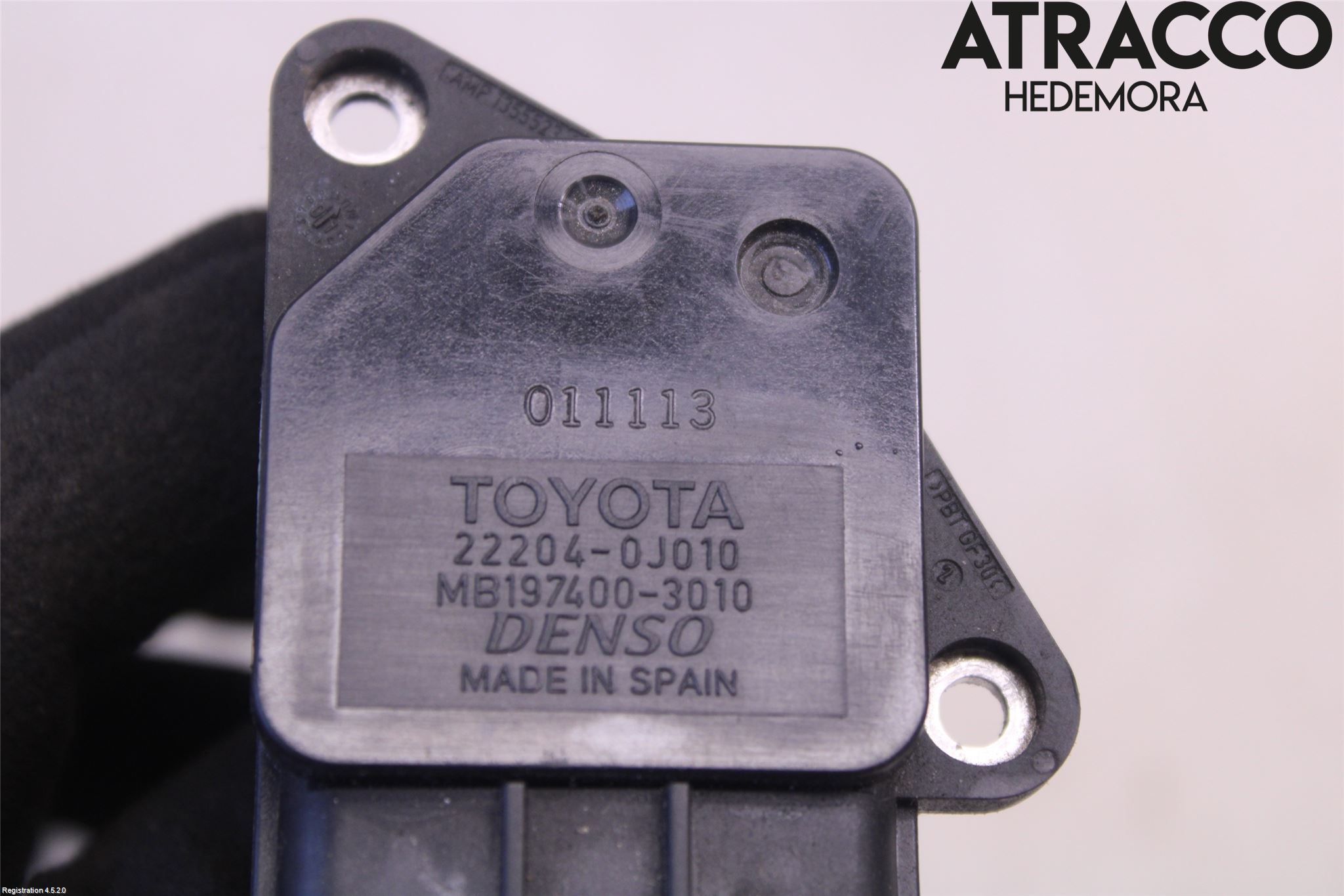 Toyota COROLLA 02-07 Injluftmassamätare