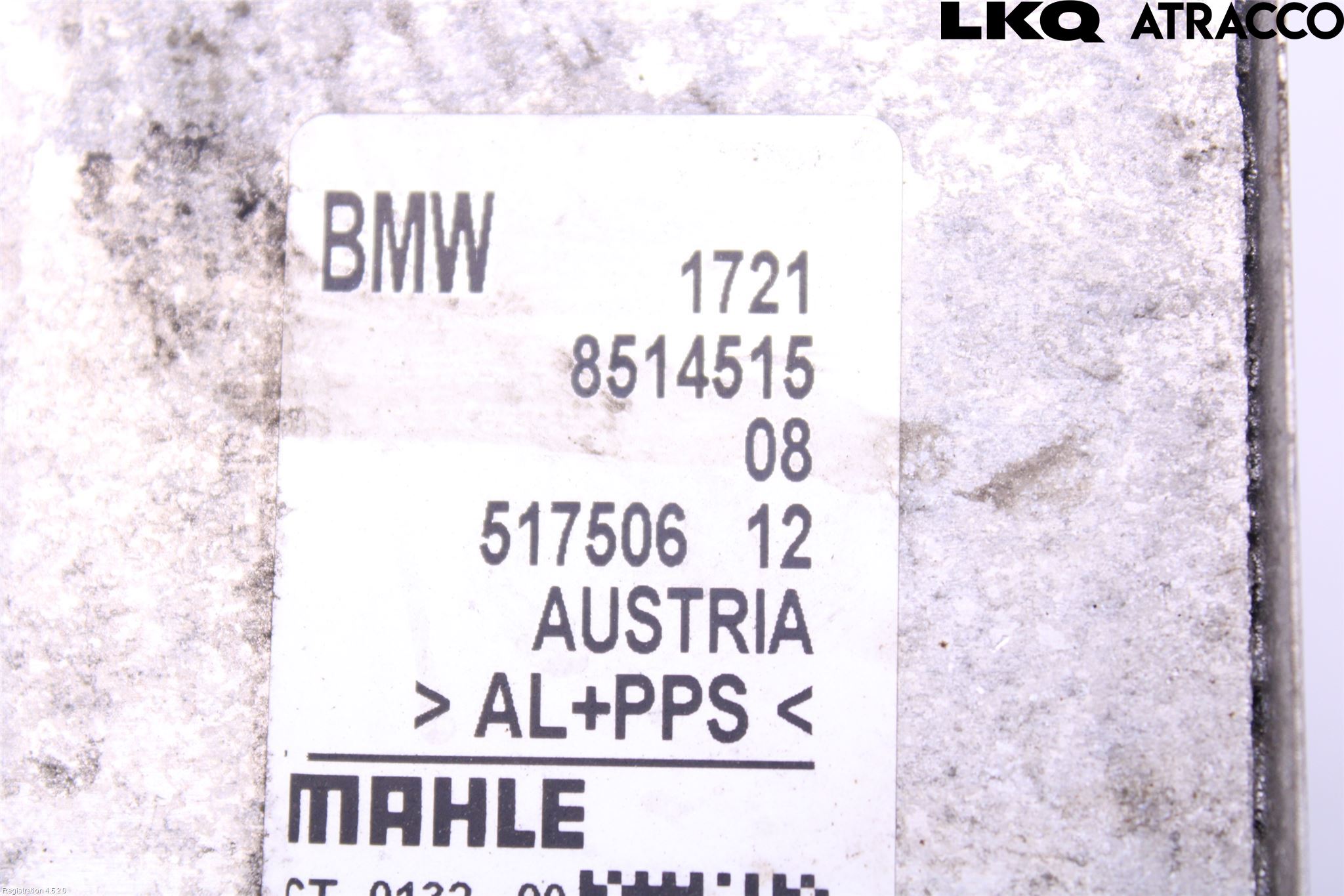 BMW 5 G30/G31/F90 17-23 Oljekylare Automat