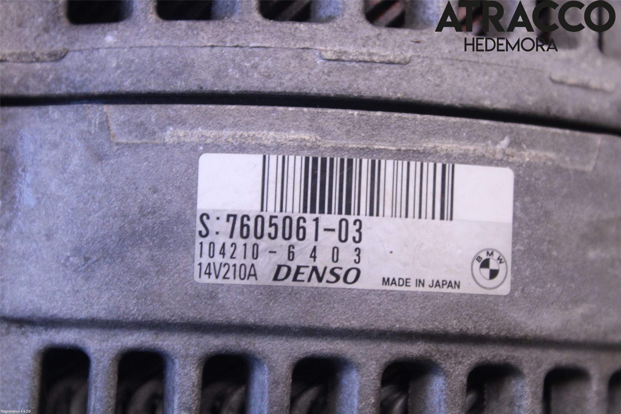 BMW 5 F10/F11/F18 09-17 Generator