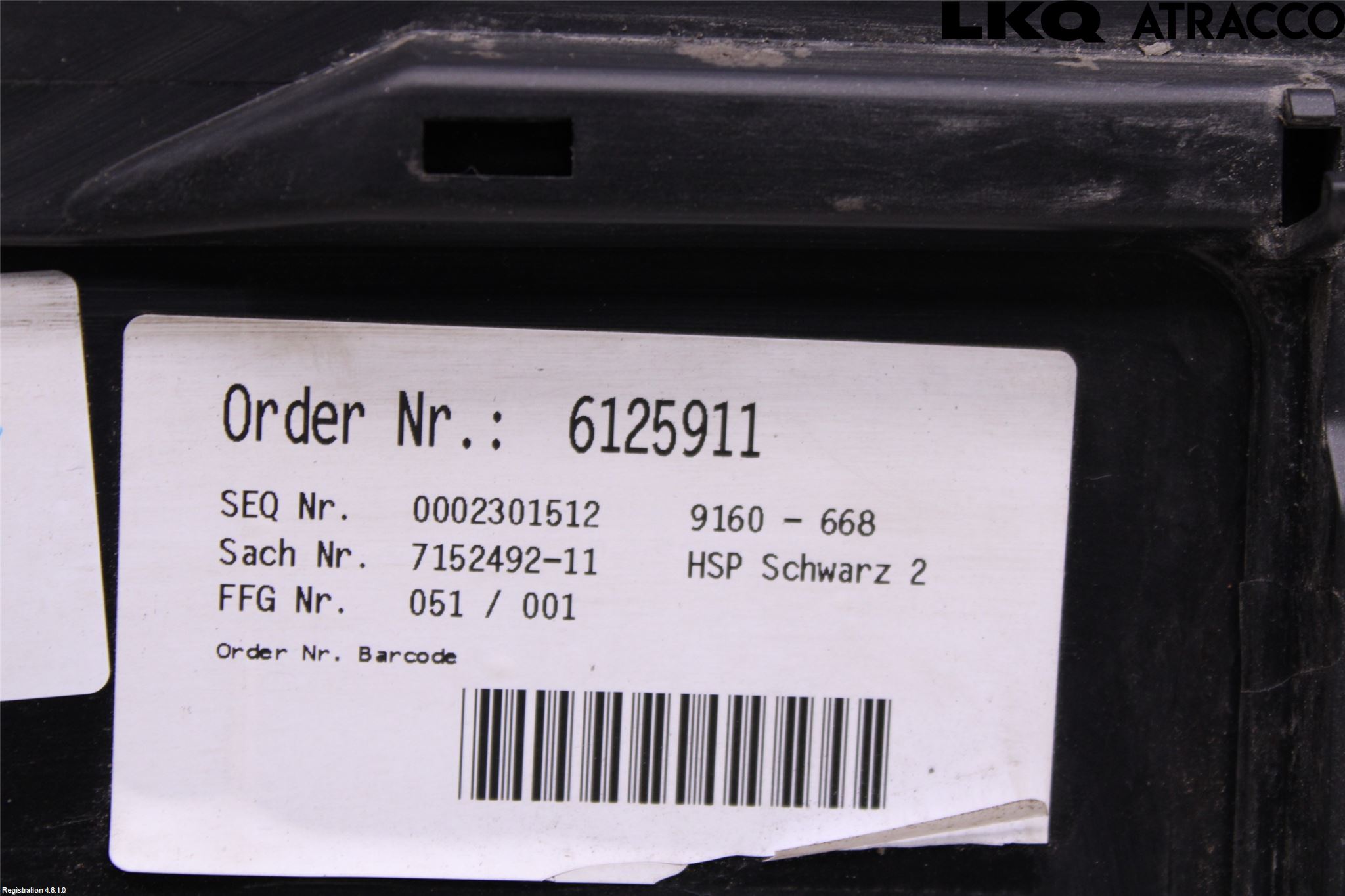 BMW 3 E90/91 SED/TOU 05-12 Spoiler Baklucka