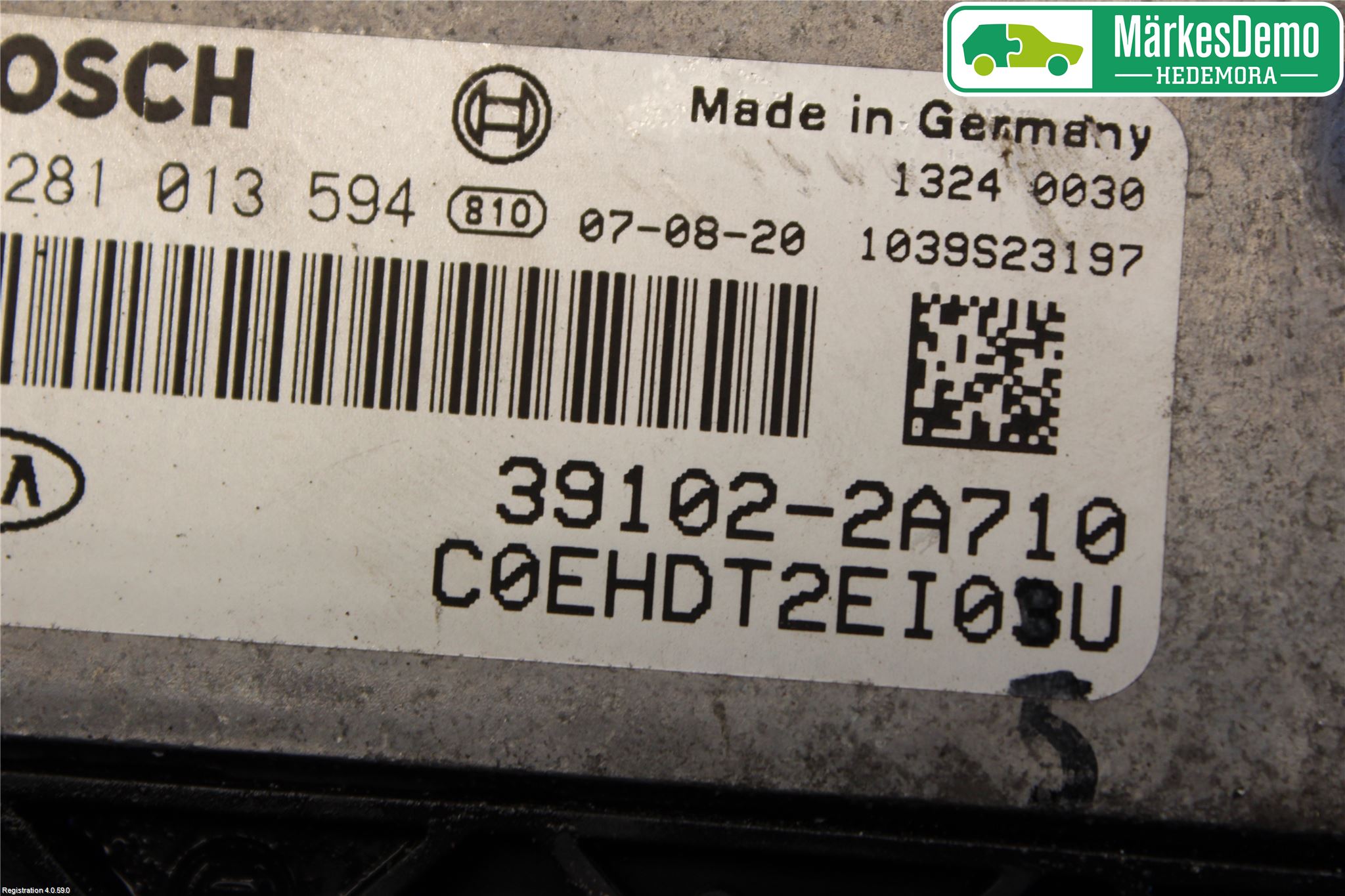 Kia CEED 06-12 Styrenhet Insprut Bensin