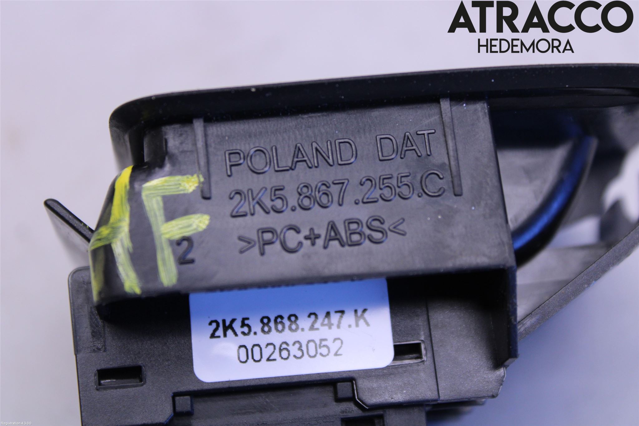 Volkswagen VW CADDY 16-20 Strömställare Elhiss