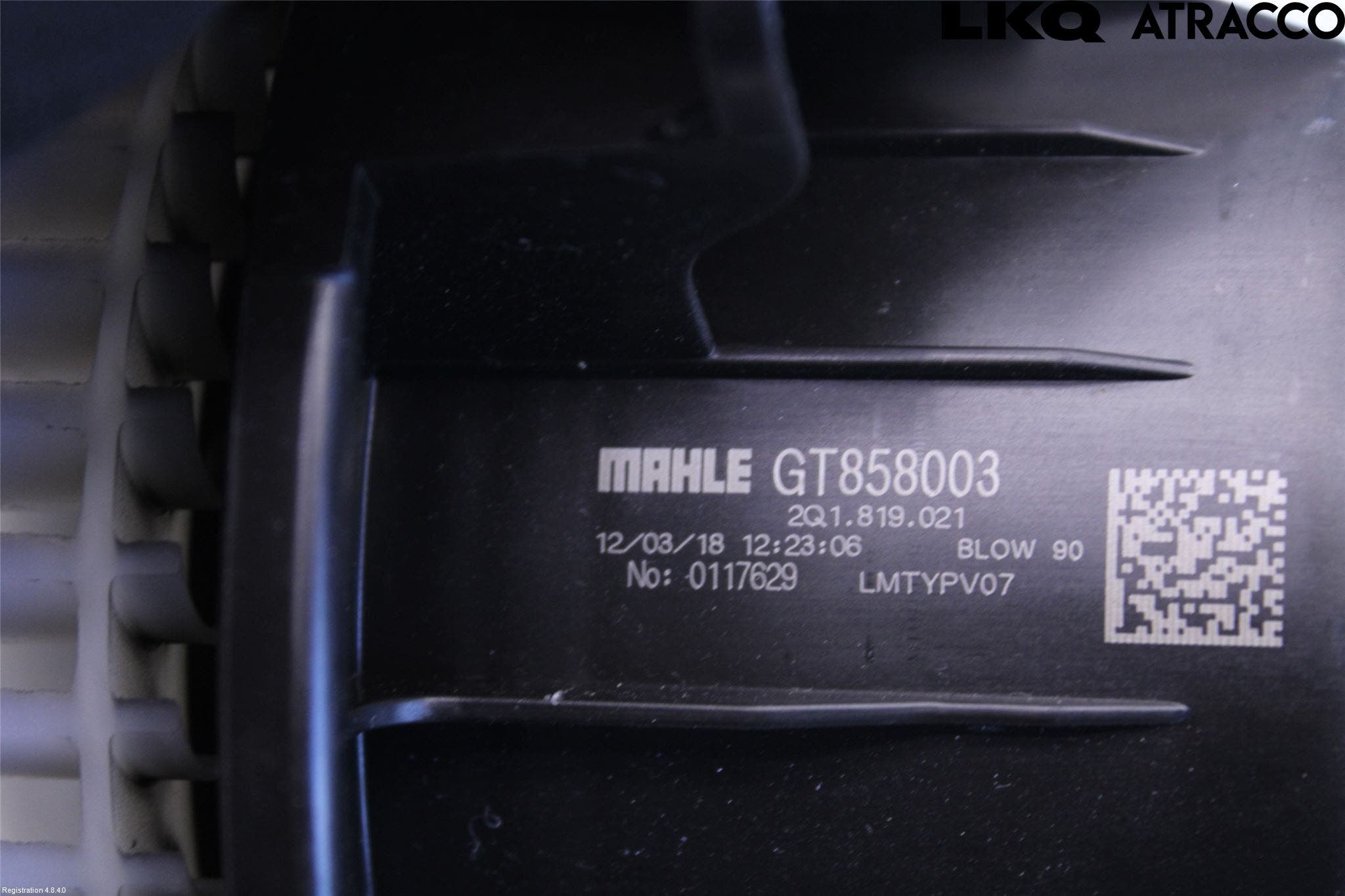 Volkswagen VW POLO VI 18->> Ac Värmefläkt