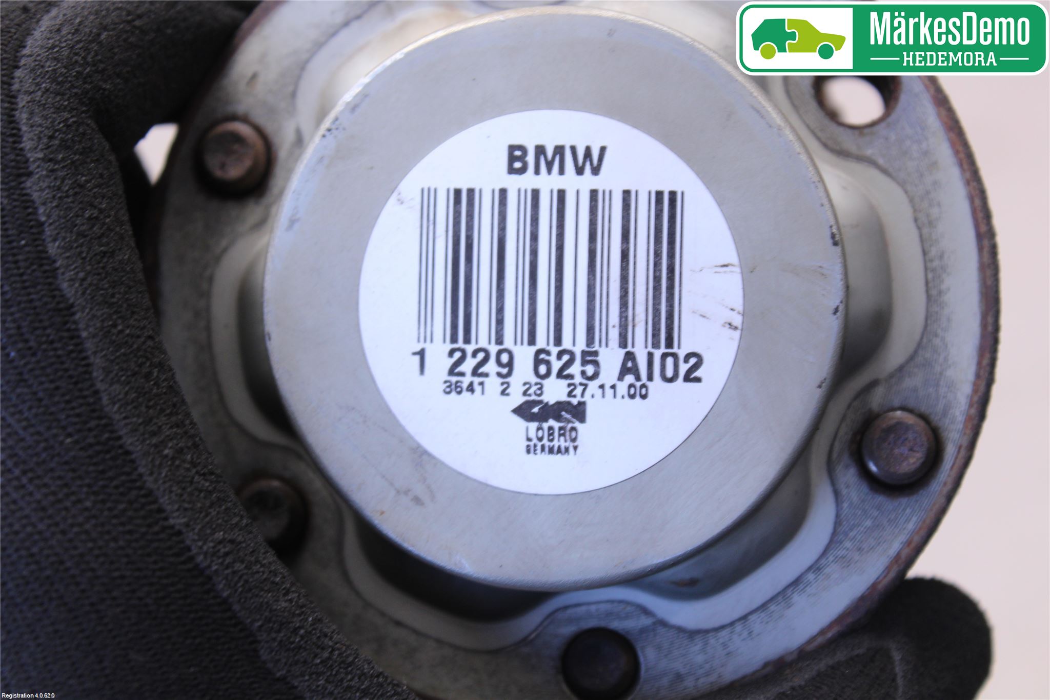 BMW Z3 E36/6    94-02 Drivaxel Bak Vänster