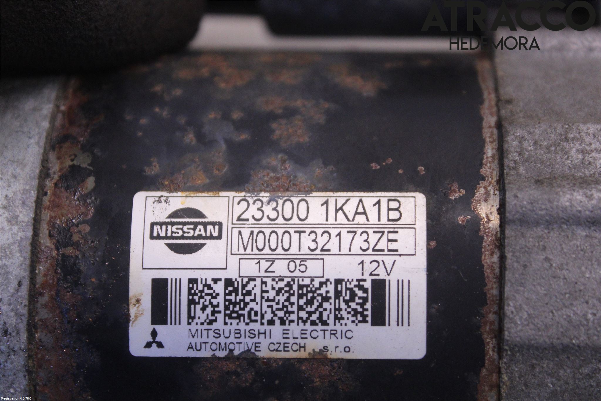 Nissan JUKE 10-14 Startmotor