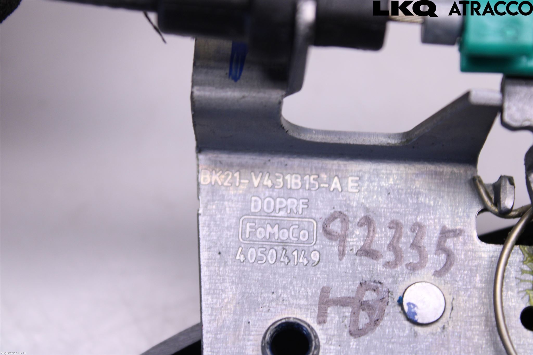 Ford TRANSIT/TOURNEO CONNECT 13-22 Bakluckehandtag Inre