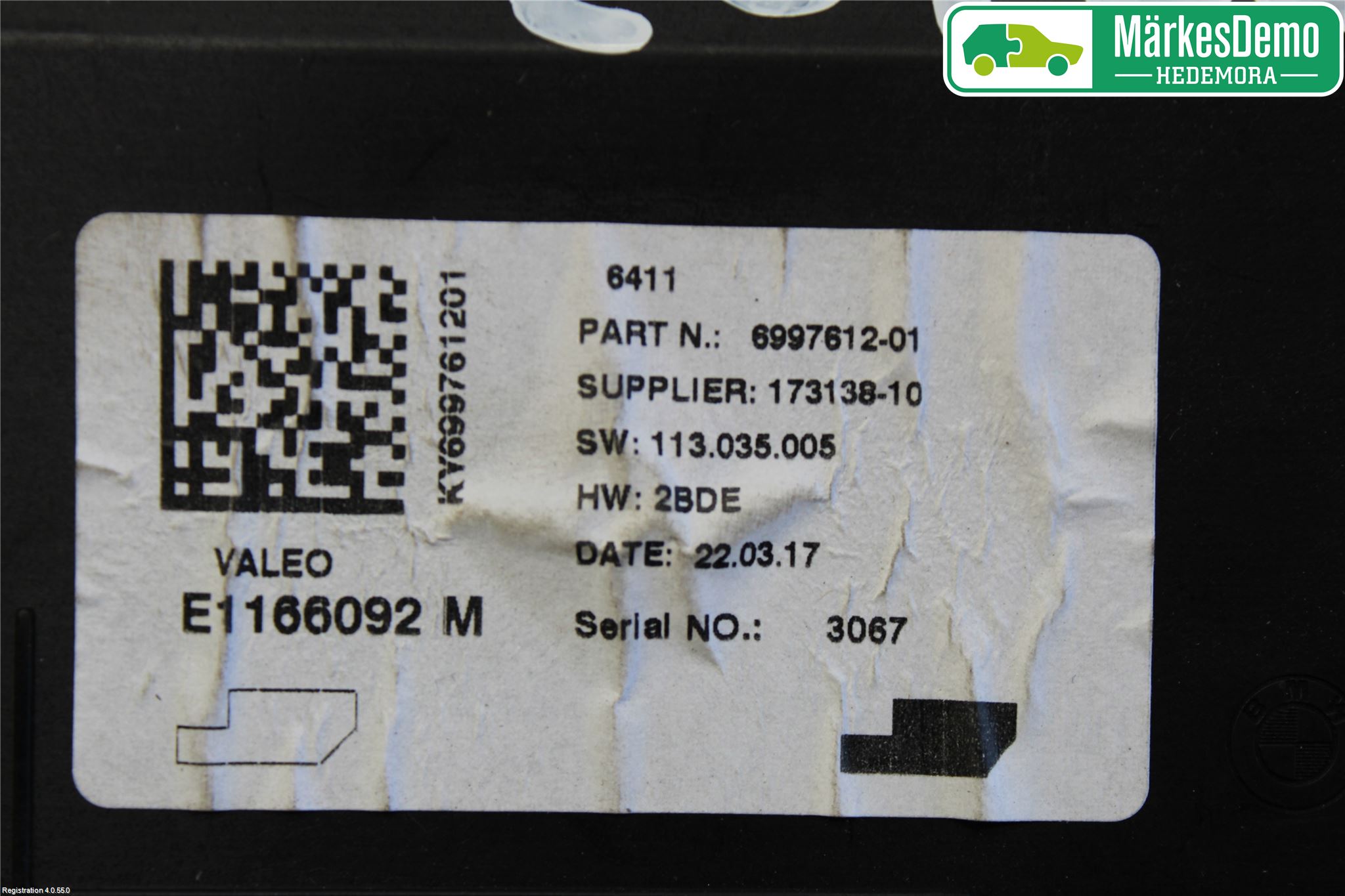 Mini ONE/COOPER 3DR F56 14-24 Styrenhet CupEvärme