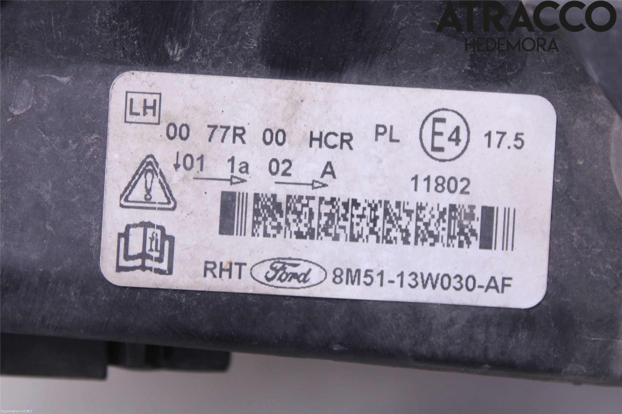 Ford FOCUS 08-11 Strålkastare Vänster