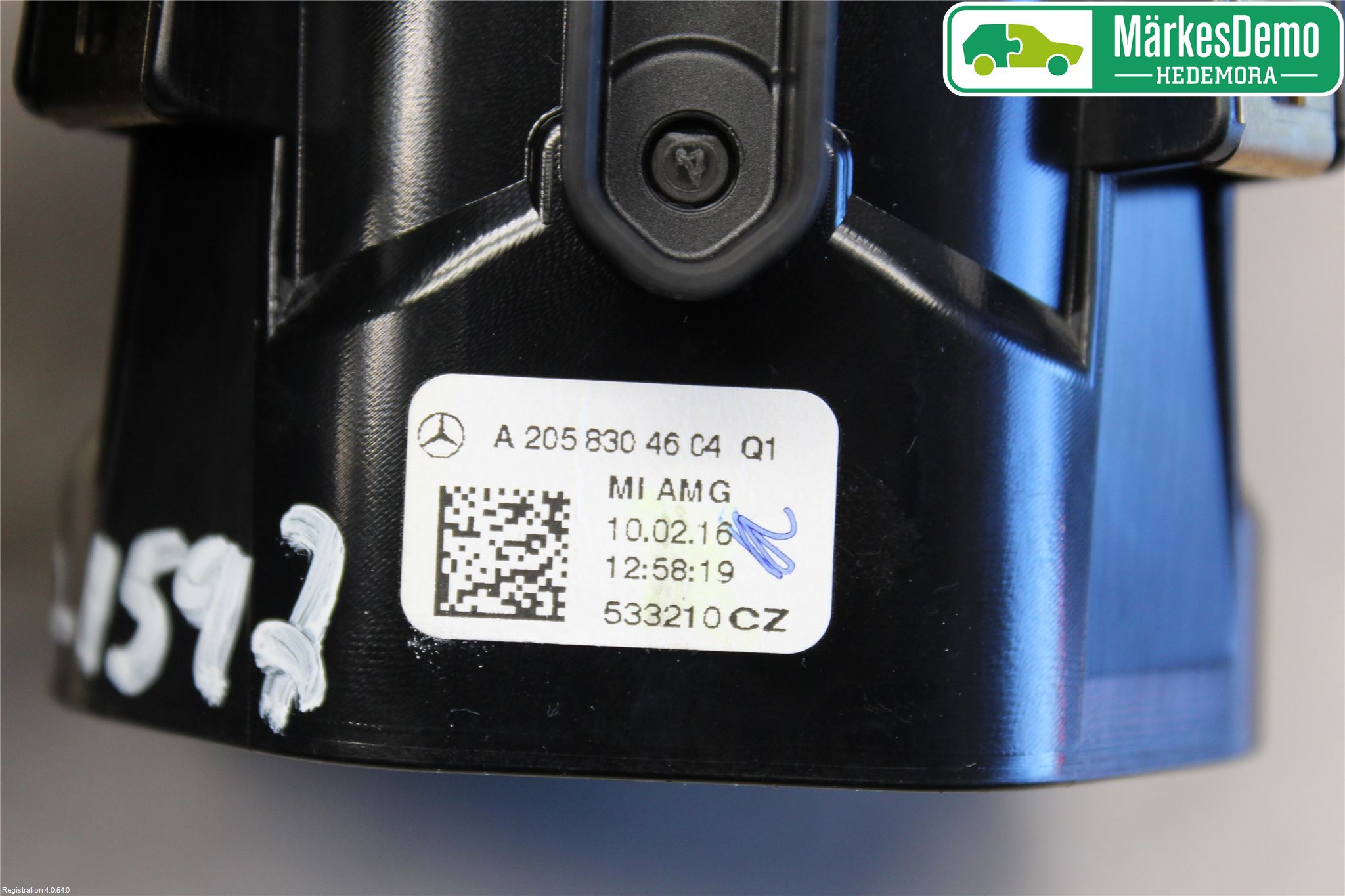 Opel ASTRA G 98-03 Defrosterkanal-Munstycke