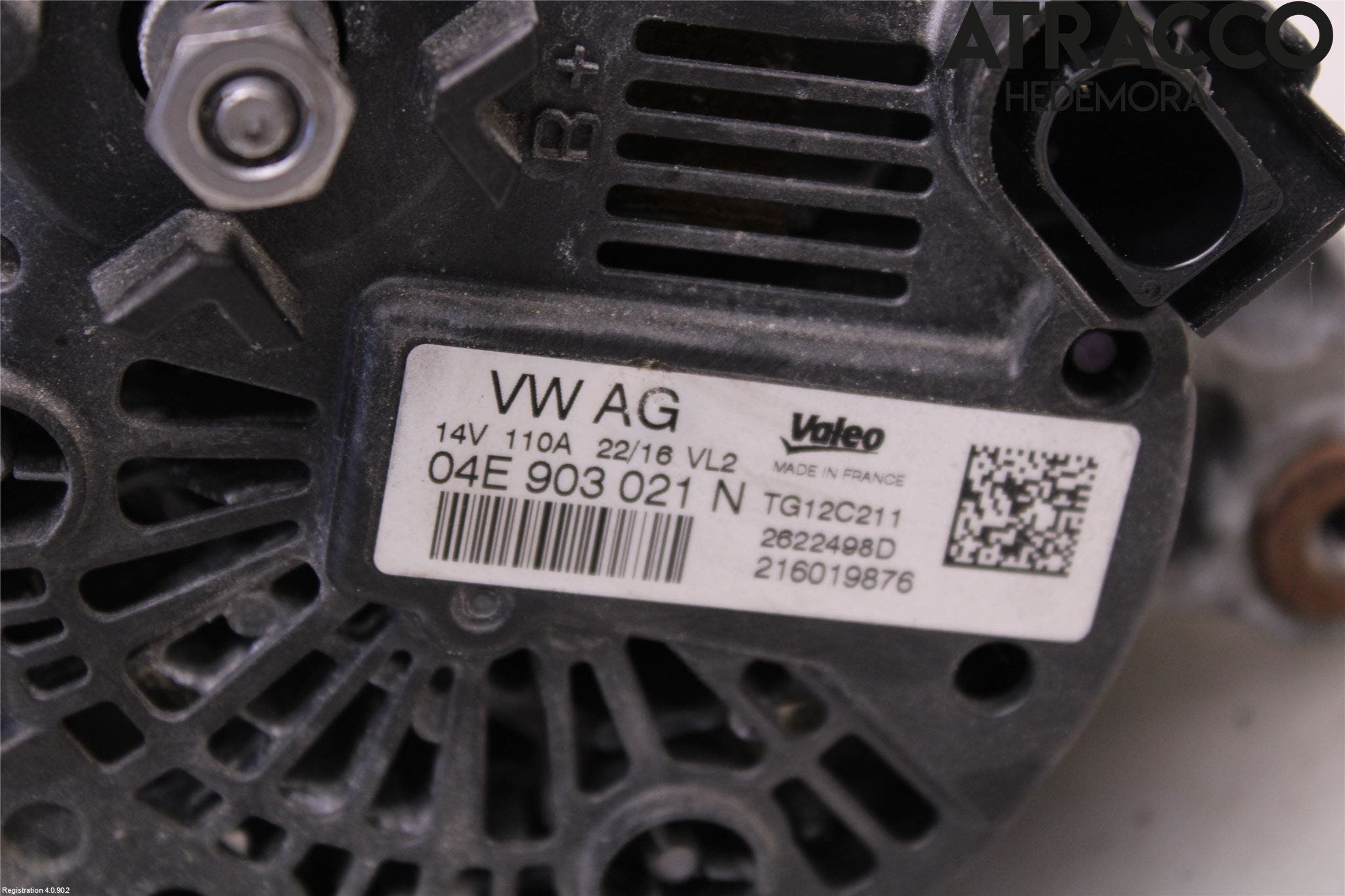Volkswagen VW POLO 10-17 Generator