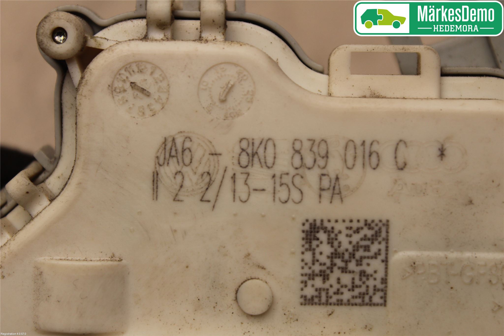 Audi A4 12-15 Låskista-Dörrlås