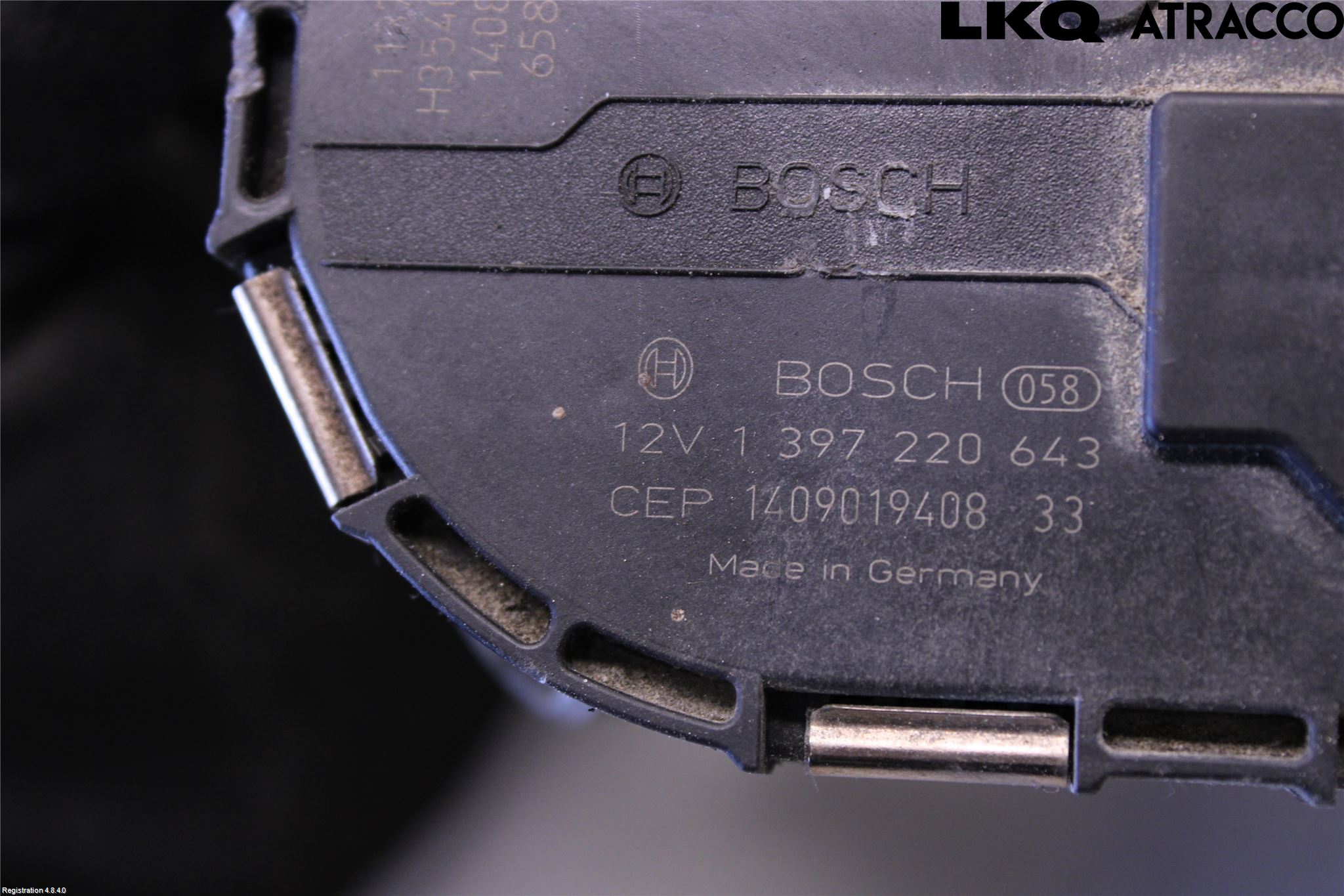 Volkswagen VW TIGUAN 07-16 Torkarmotor Vindruta