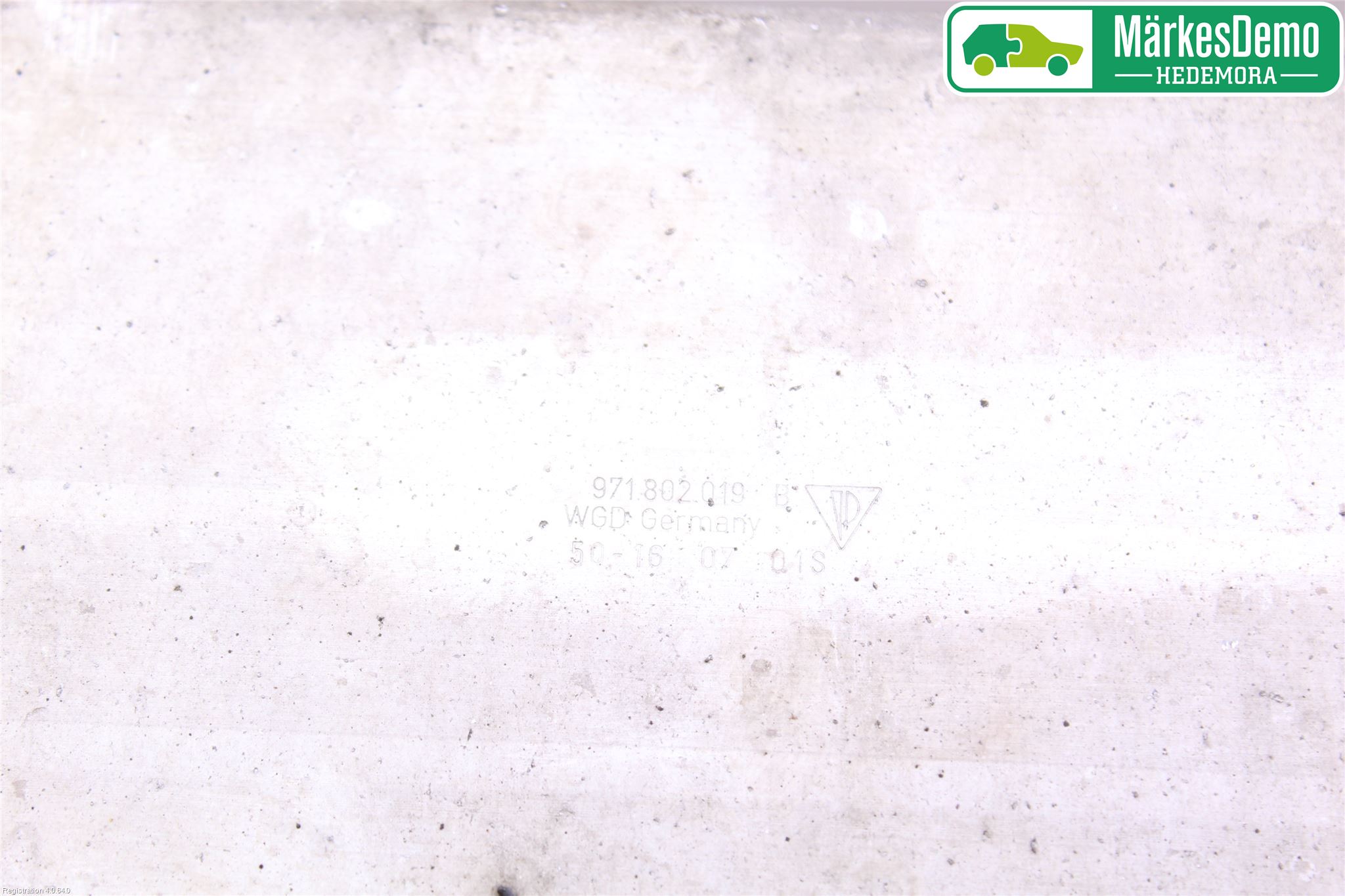 Porsche PANAMERA 09- Framvagn Övrigt