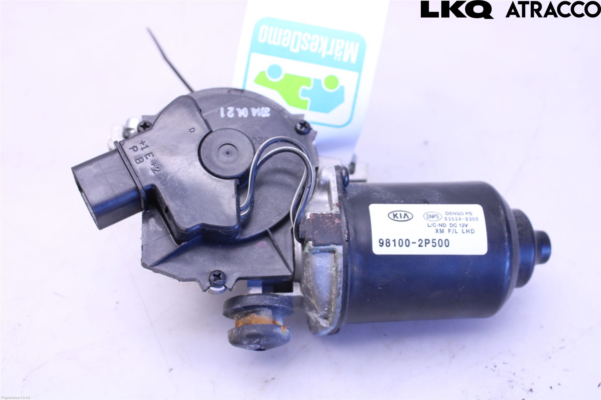 Kia SORENTO 10-14 Torkarmotor Vindruta