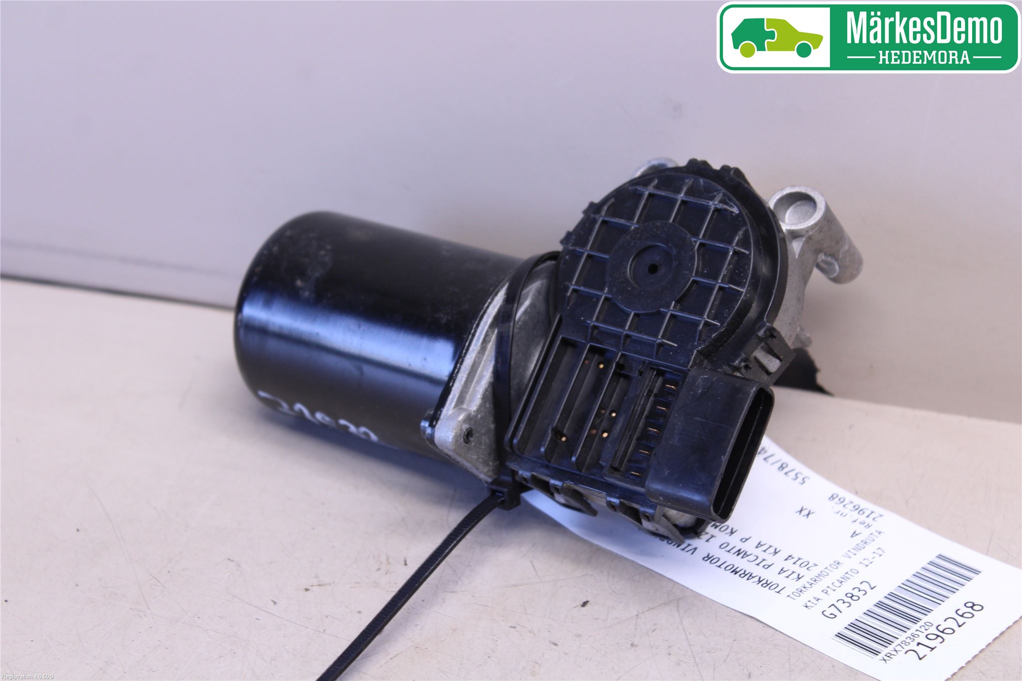 Kia PICANTO 12-17 Torkarmotor Vindruta