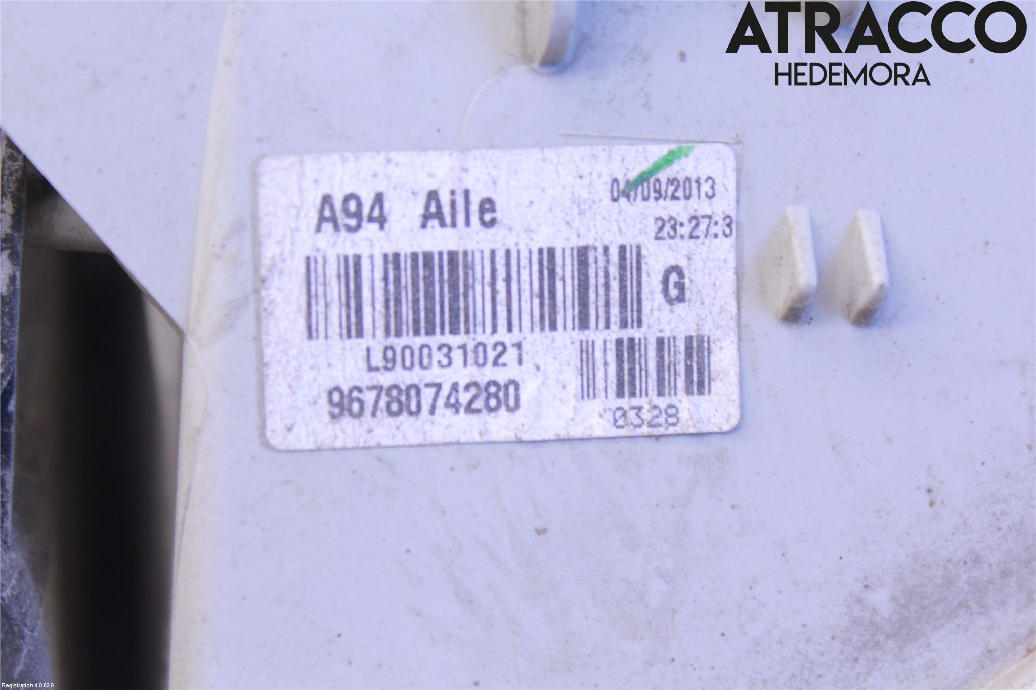 Peugeot 2008 13-20 Bakljus Vänster