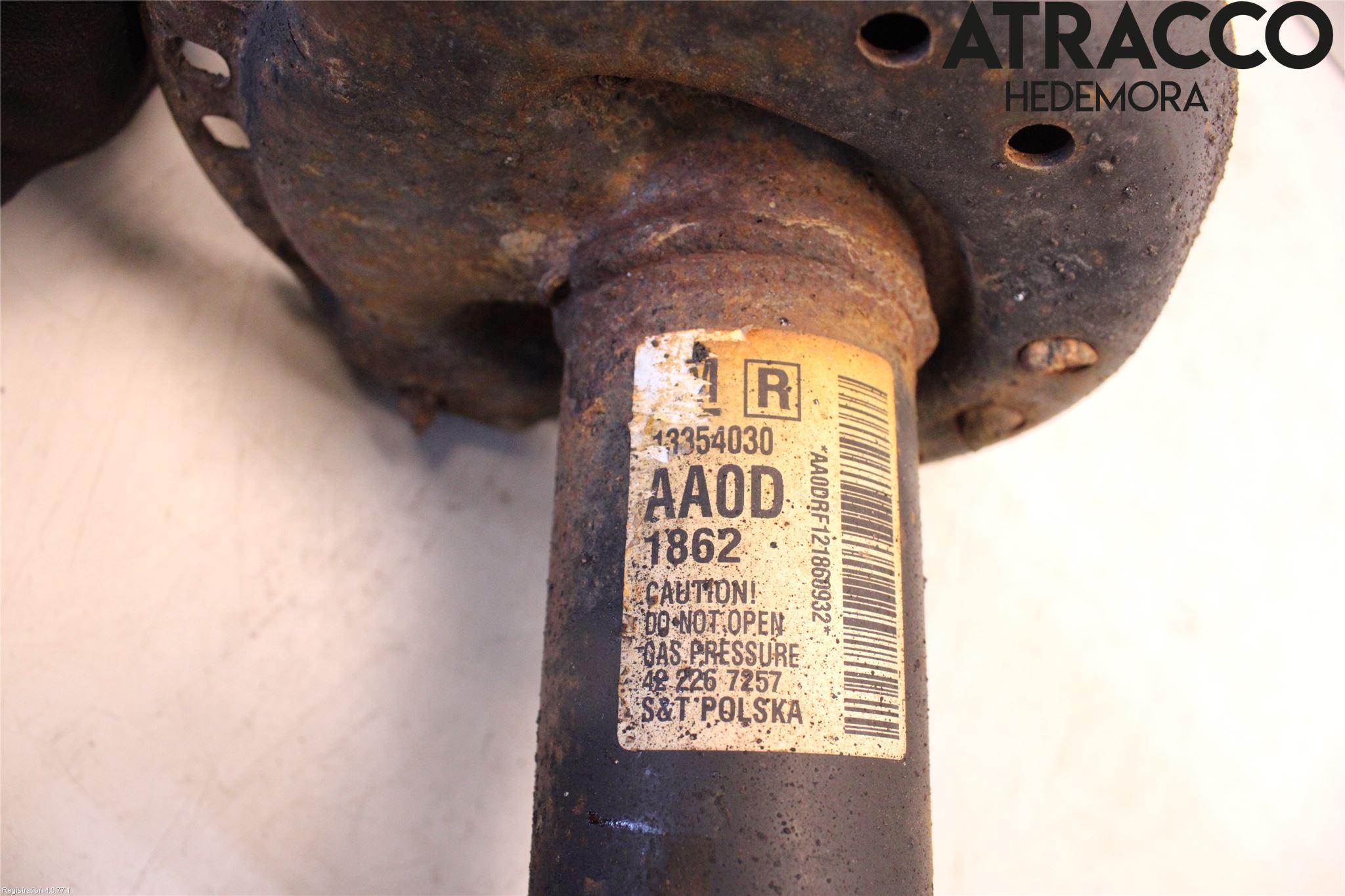 Opel ASTRA J 10-15 Fjäderben Fram Höger
