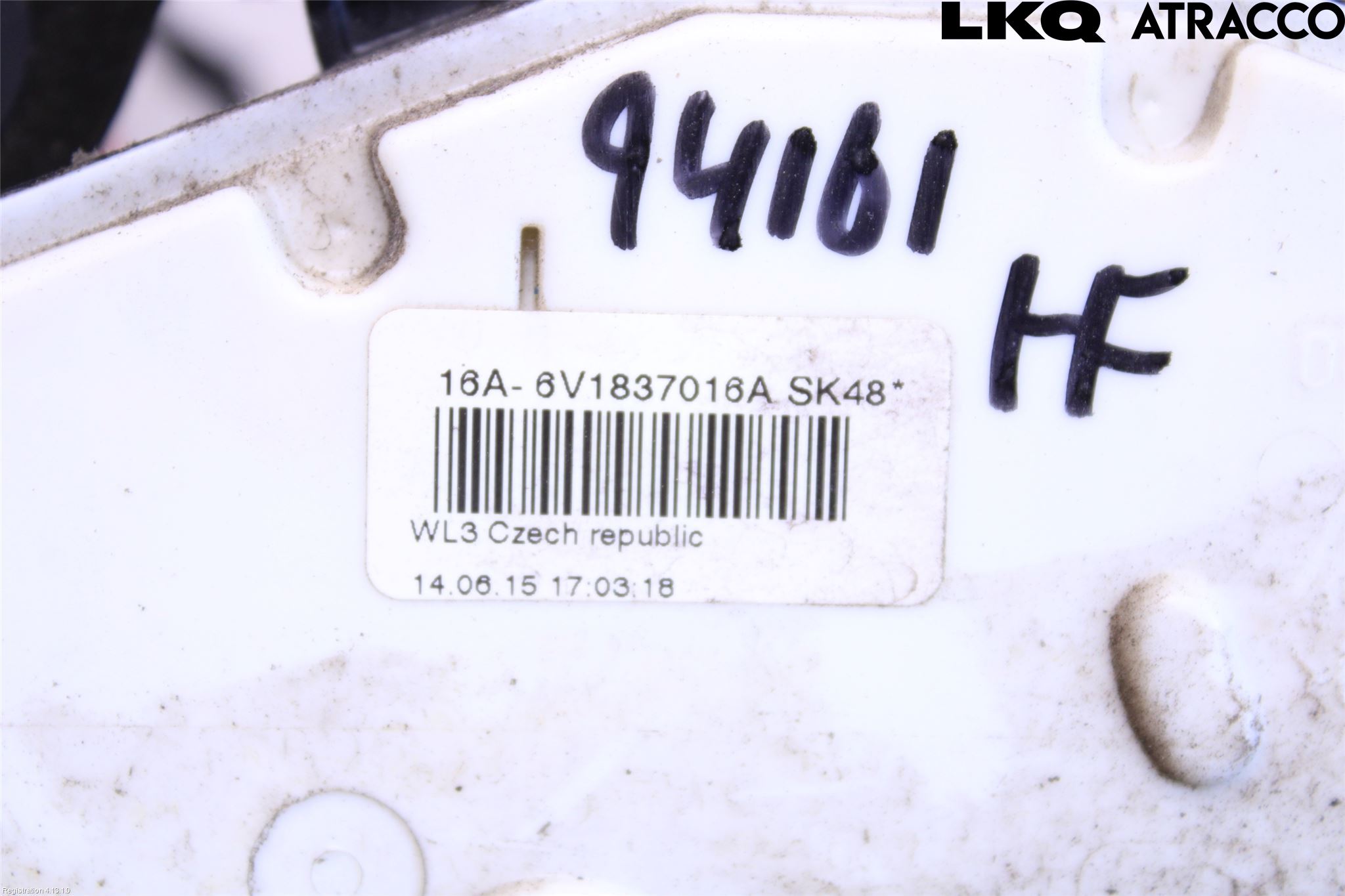 Skoda SUPERB 16-24 Låskista-Dörrlås