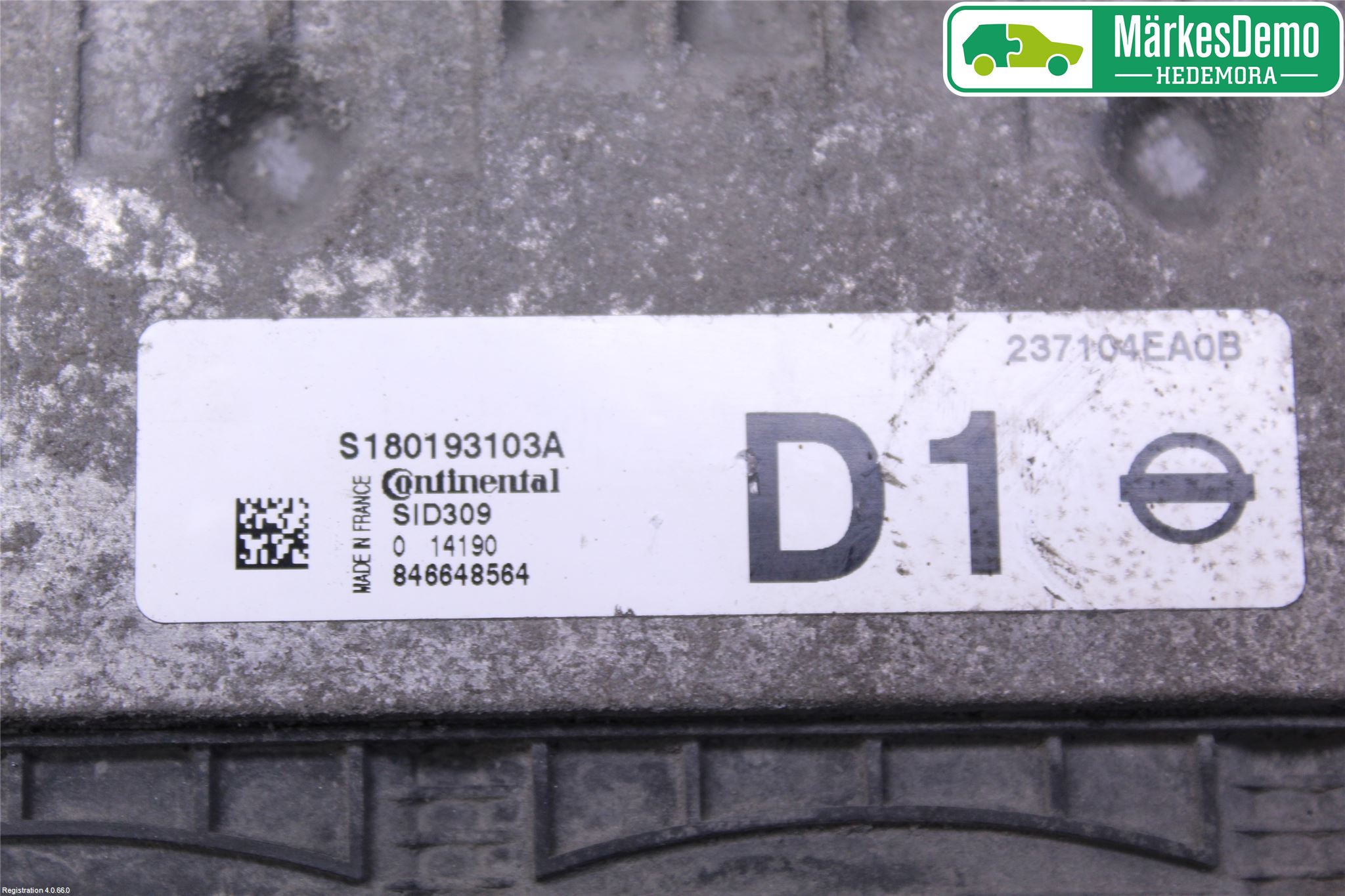 Nissan PULSAR Styrenhet Inspump Diesel