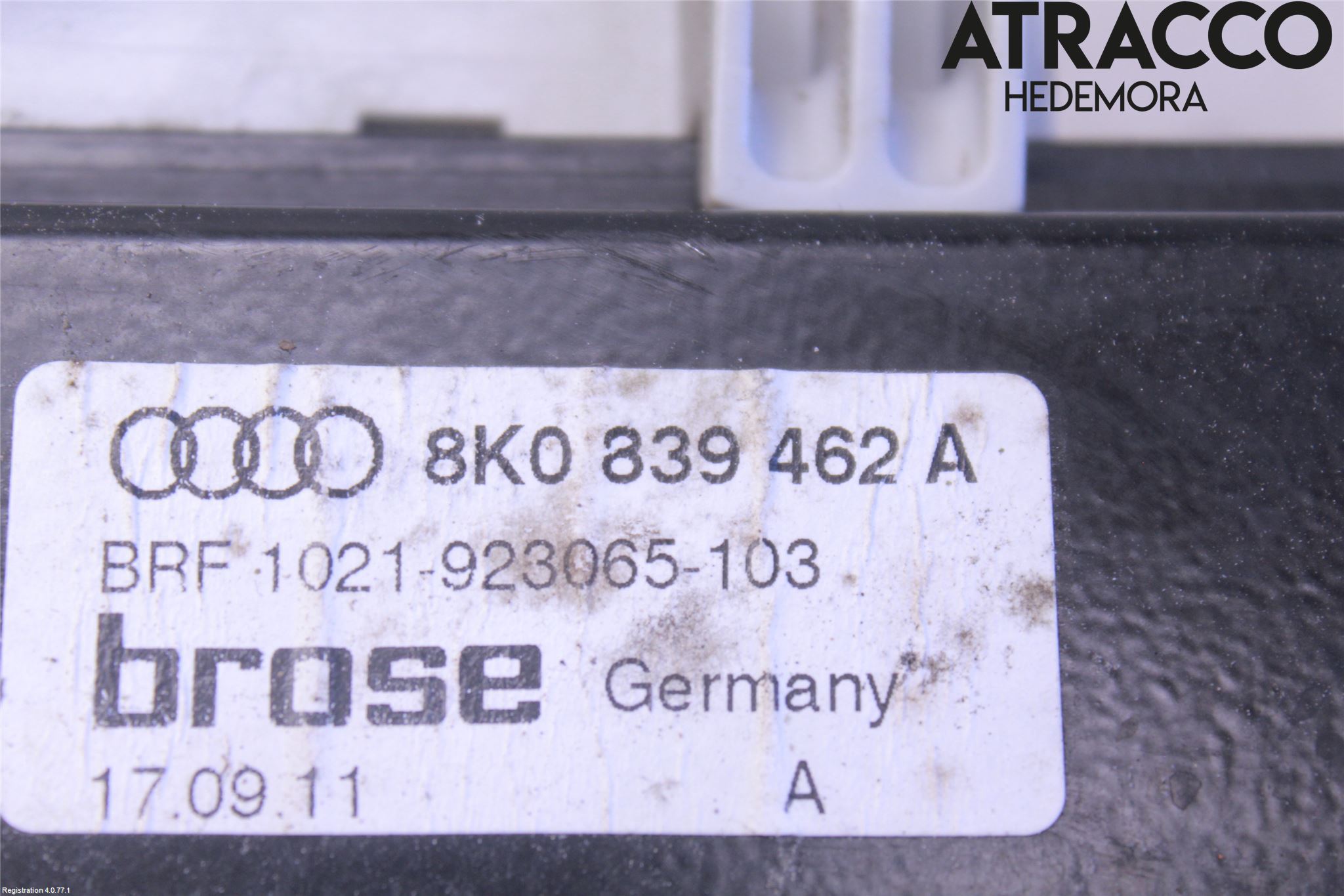 Audi A4/S4 08-11 Fönsterhiss El Kompl