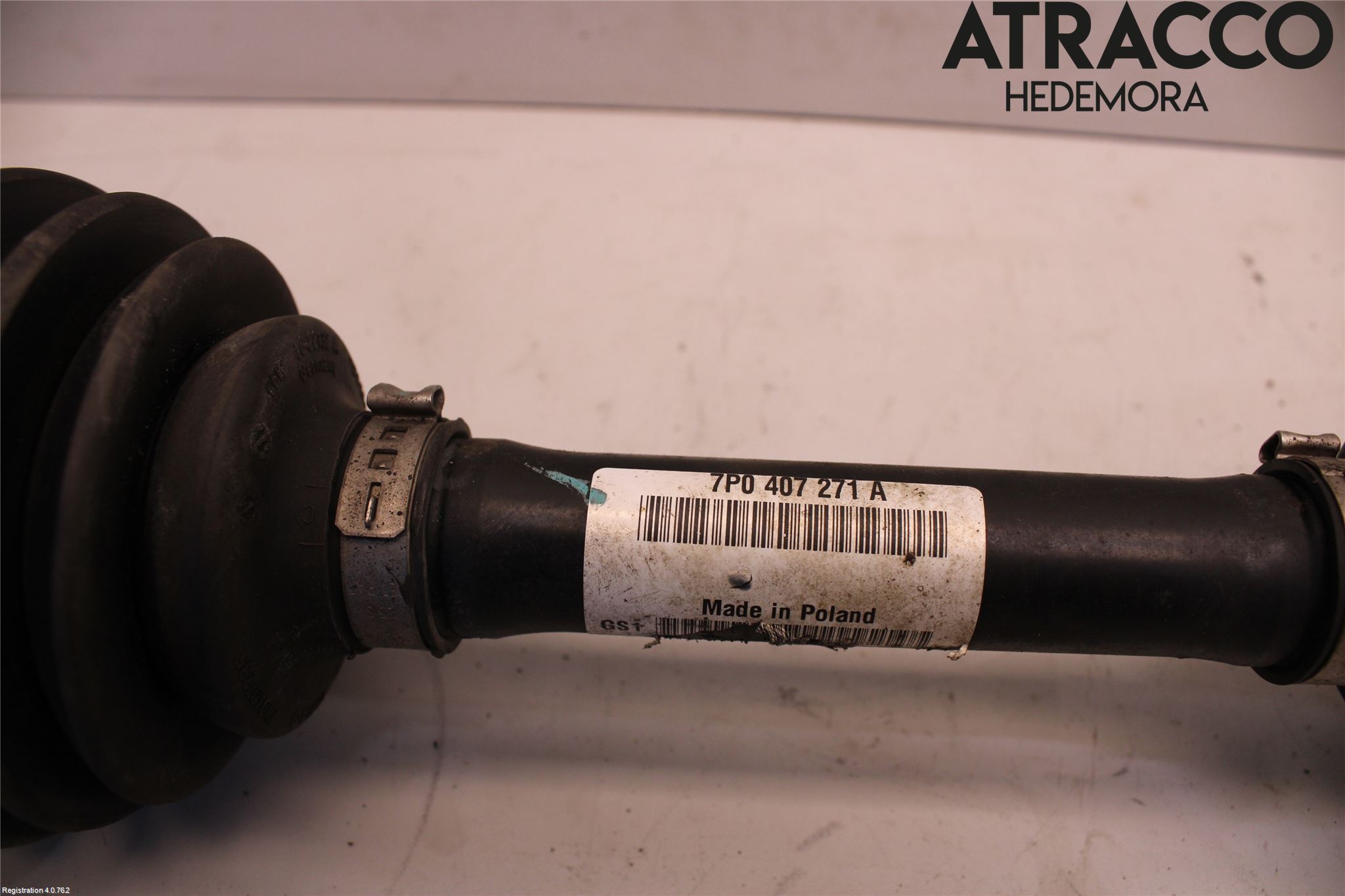 Porsche CAYENNE 03- Drivaxel Fram Vänster