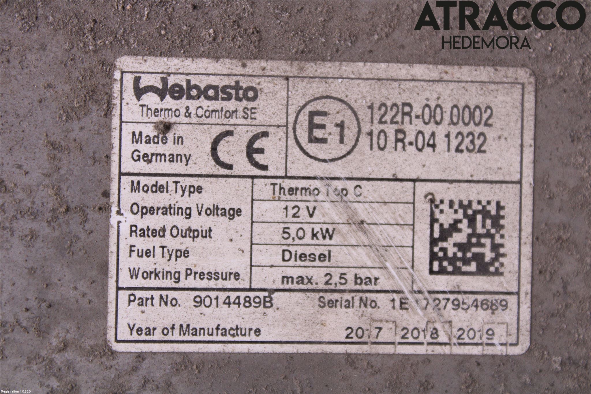 Iveco DAILY 14->> Dieselvärmare