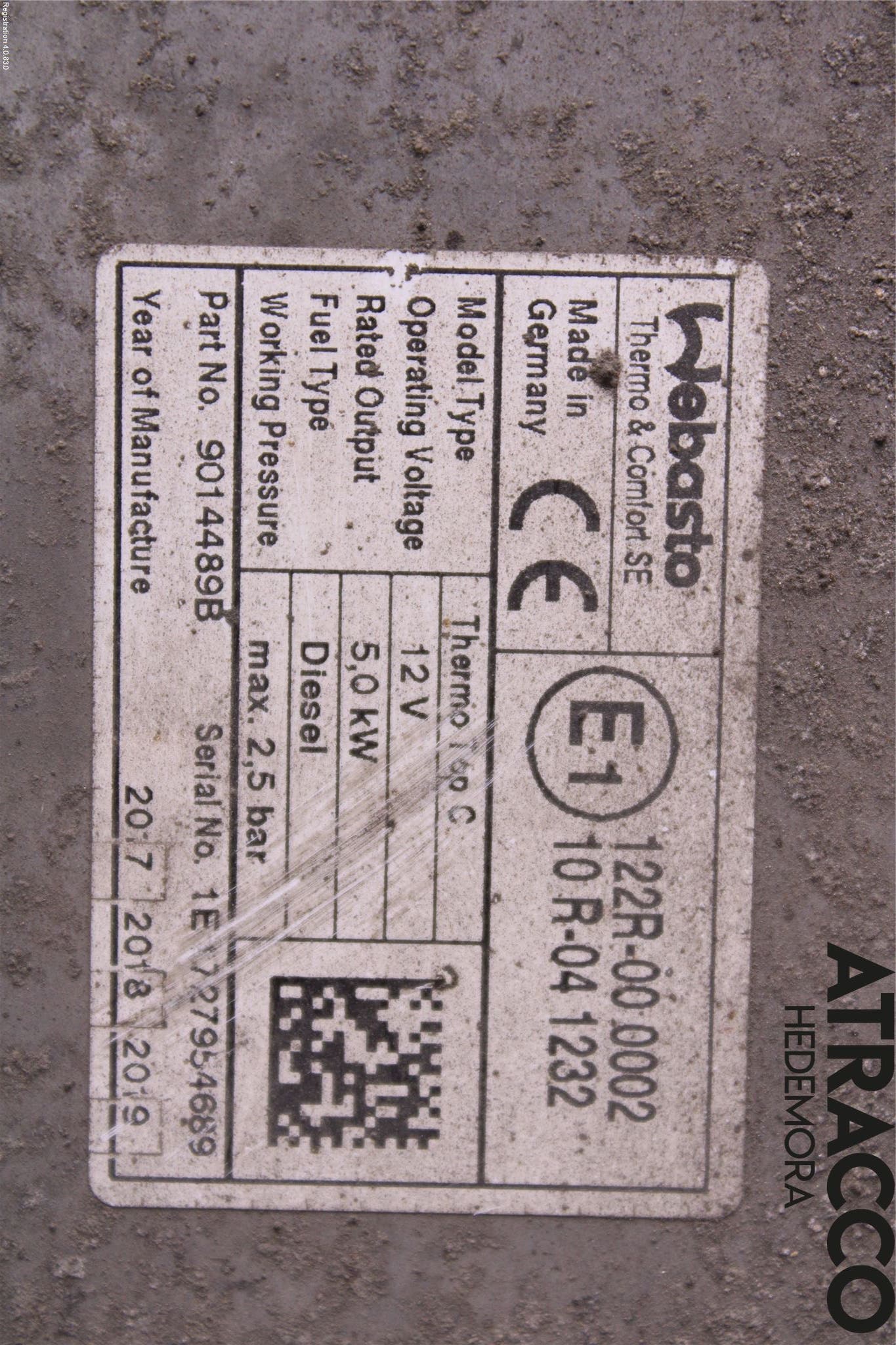 Iveco DAILY 14->> Dieselvärmare