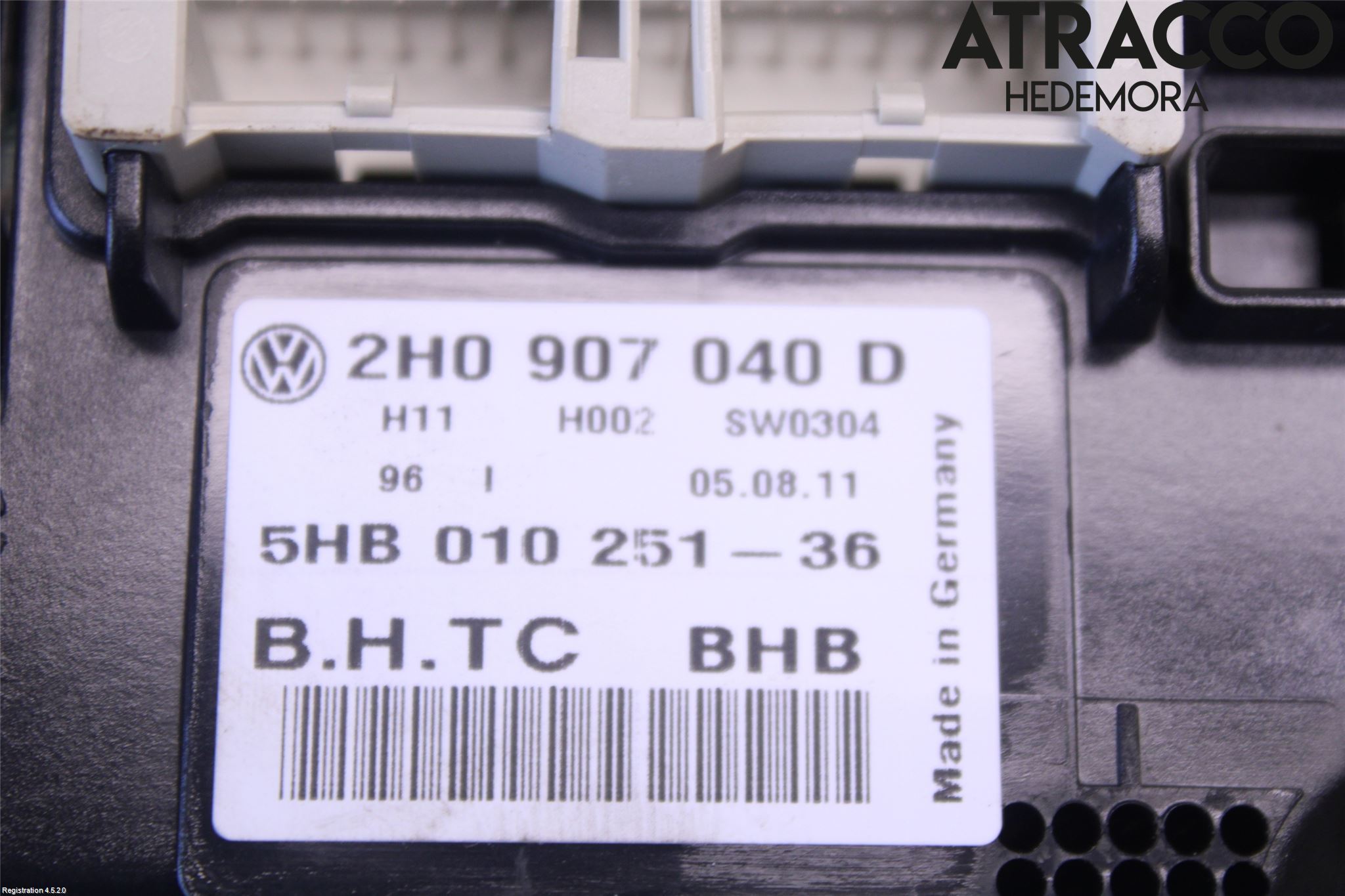 Volkswagen VW AMAROK 2H 10-22 Ac Styrenhet Ac Manöveren