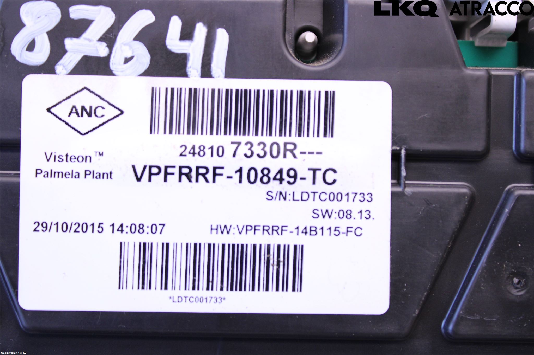 Opel VIVARO 15-19 Instrument Komb