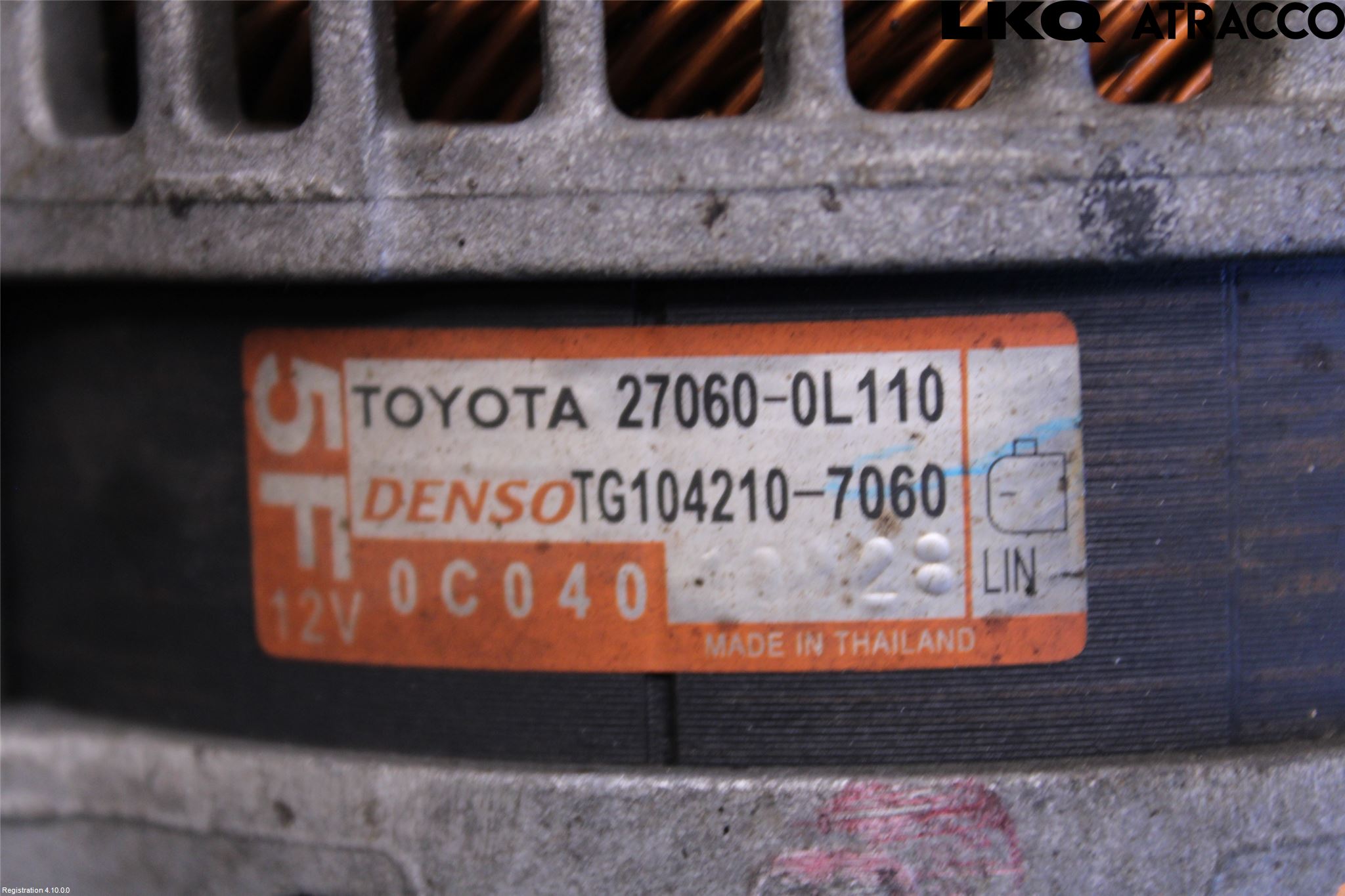 Toyota HILUX 16- Generator